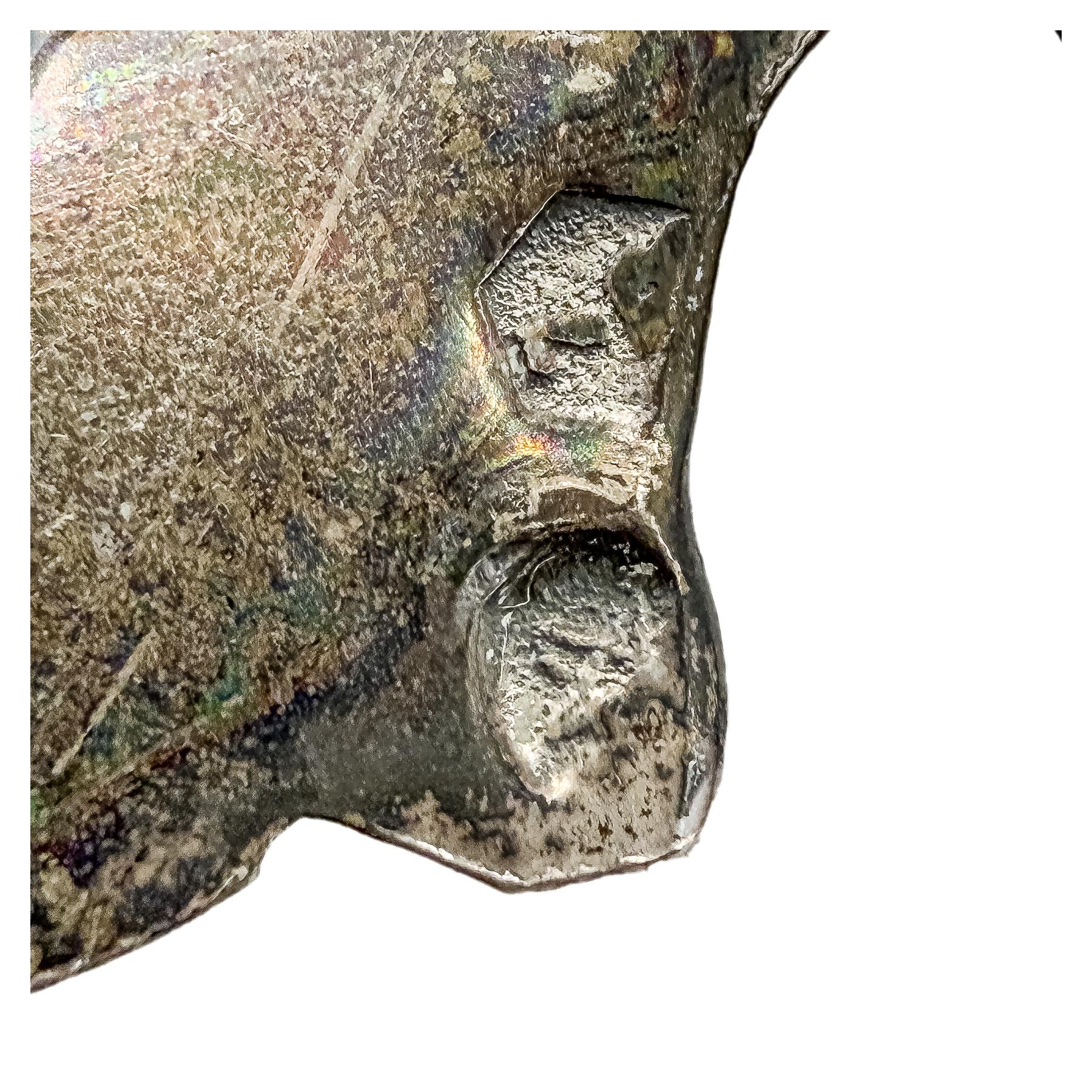 BENDITERA DE PLATA DE MEDIADOS DE SIGLO XX