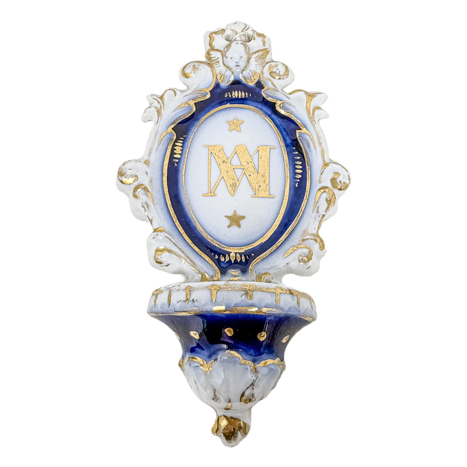 CUATRO BENDITERAS DE FINALES DE SIGLO XIX