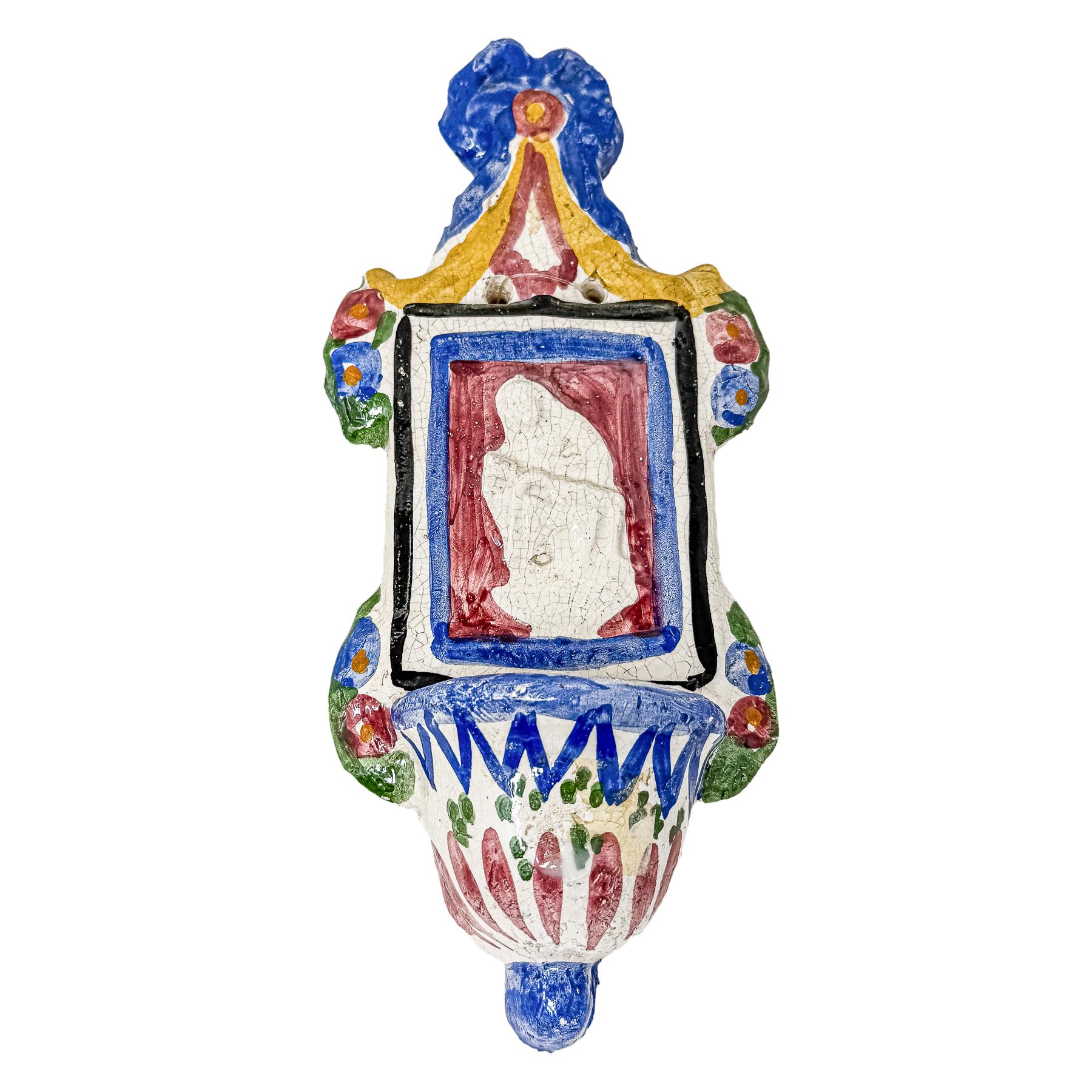 CUATRO BENDITERAS DE FINALES DE SIGLO XIX