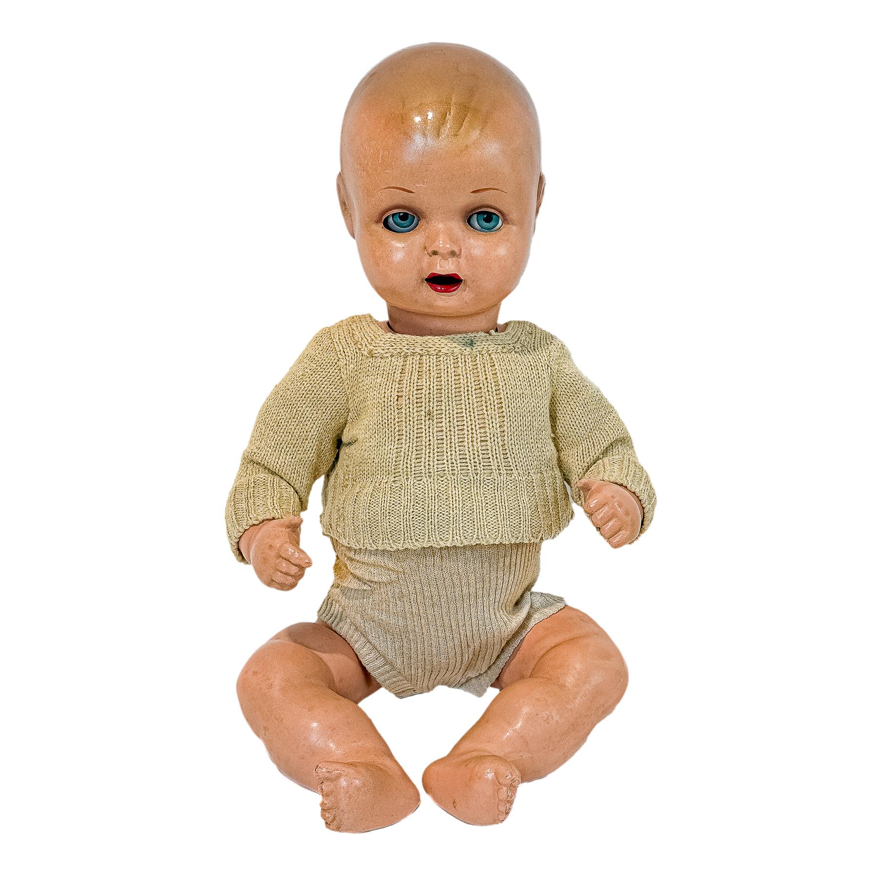 MUÑECO BEBÉ CARLITOS DE MEDIADOS DEL S.XX