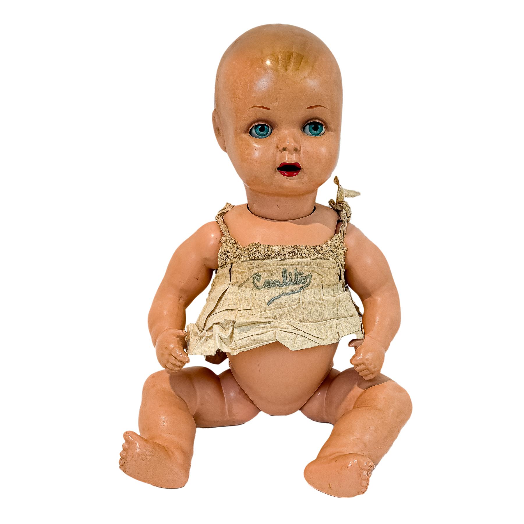 MUÑECO BEBÉ CARLITOS DE MEDIADOS DEL S.XX