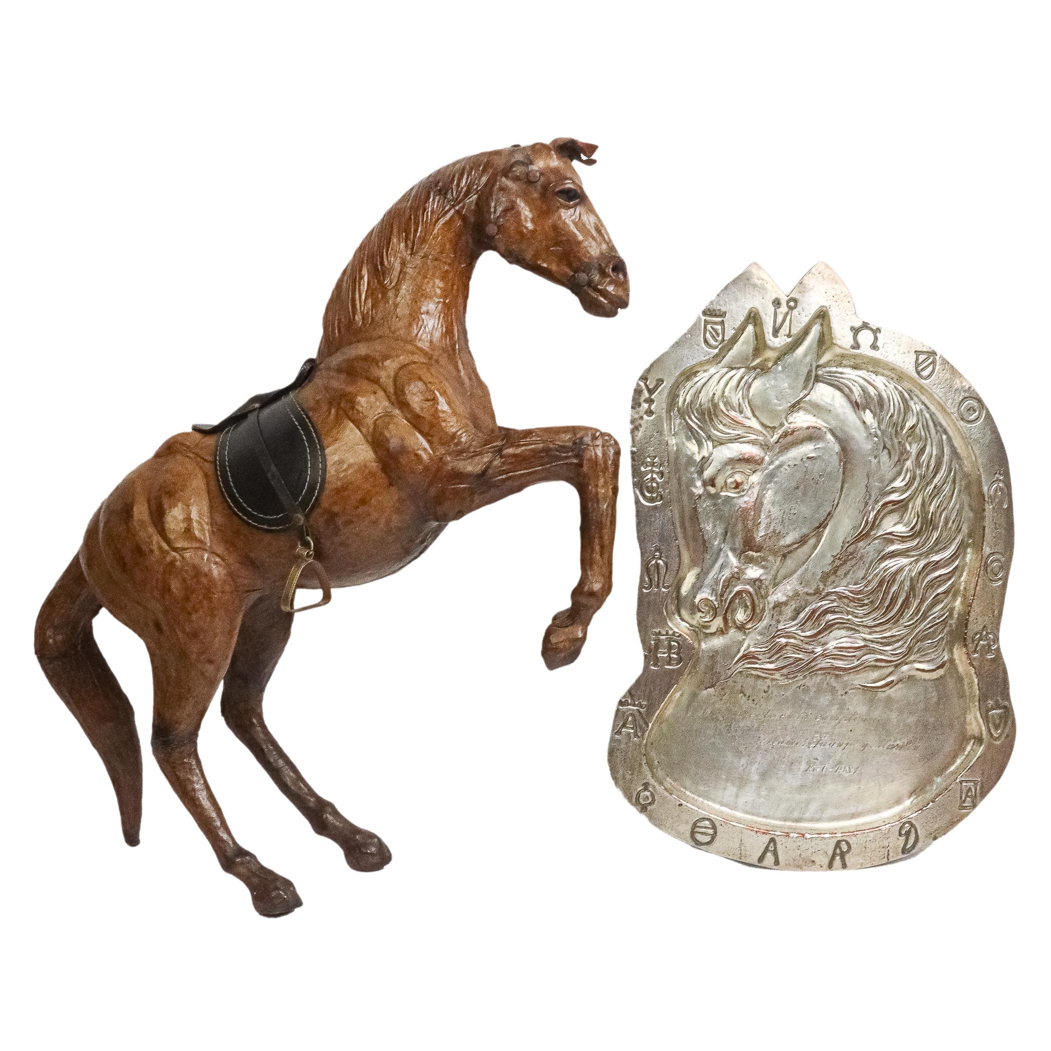 CABALLO Y BANDEJA, DE LOS AÑOS 60