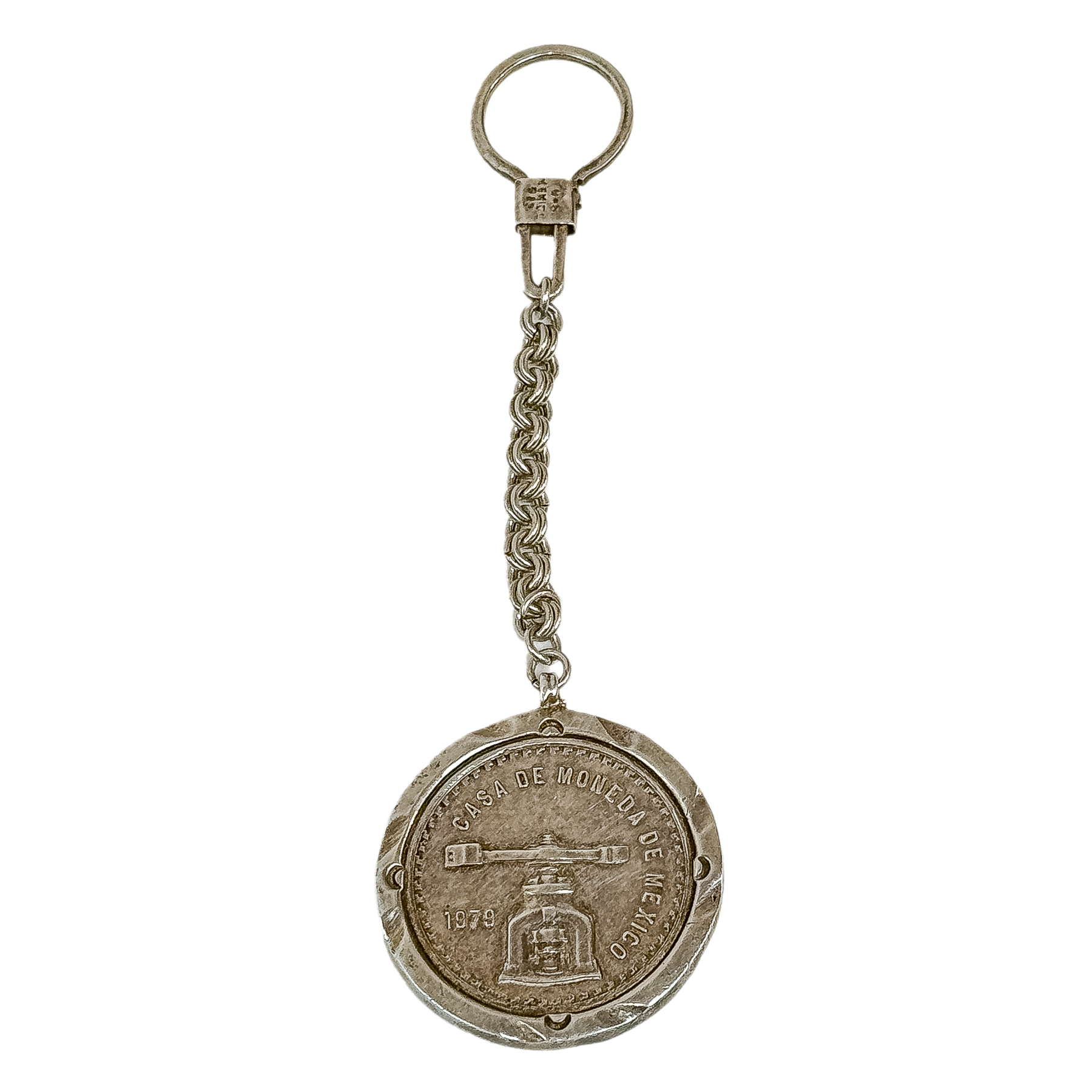 LLAVERO DE PLATA MEJICANO