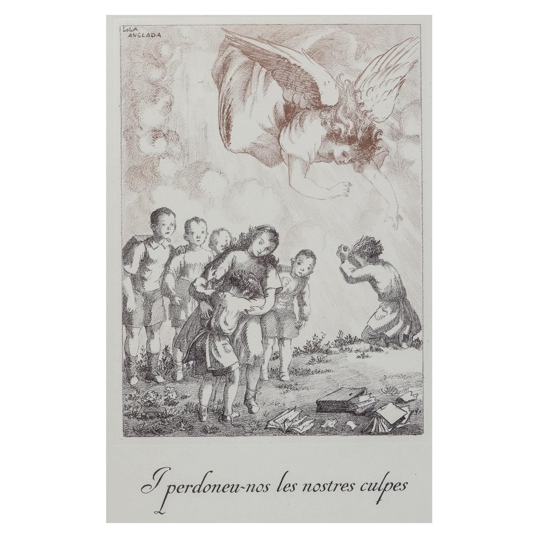 NUEVE LITOGRAFIAS DE LOLA ANGLADA