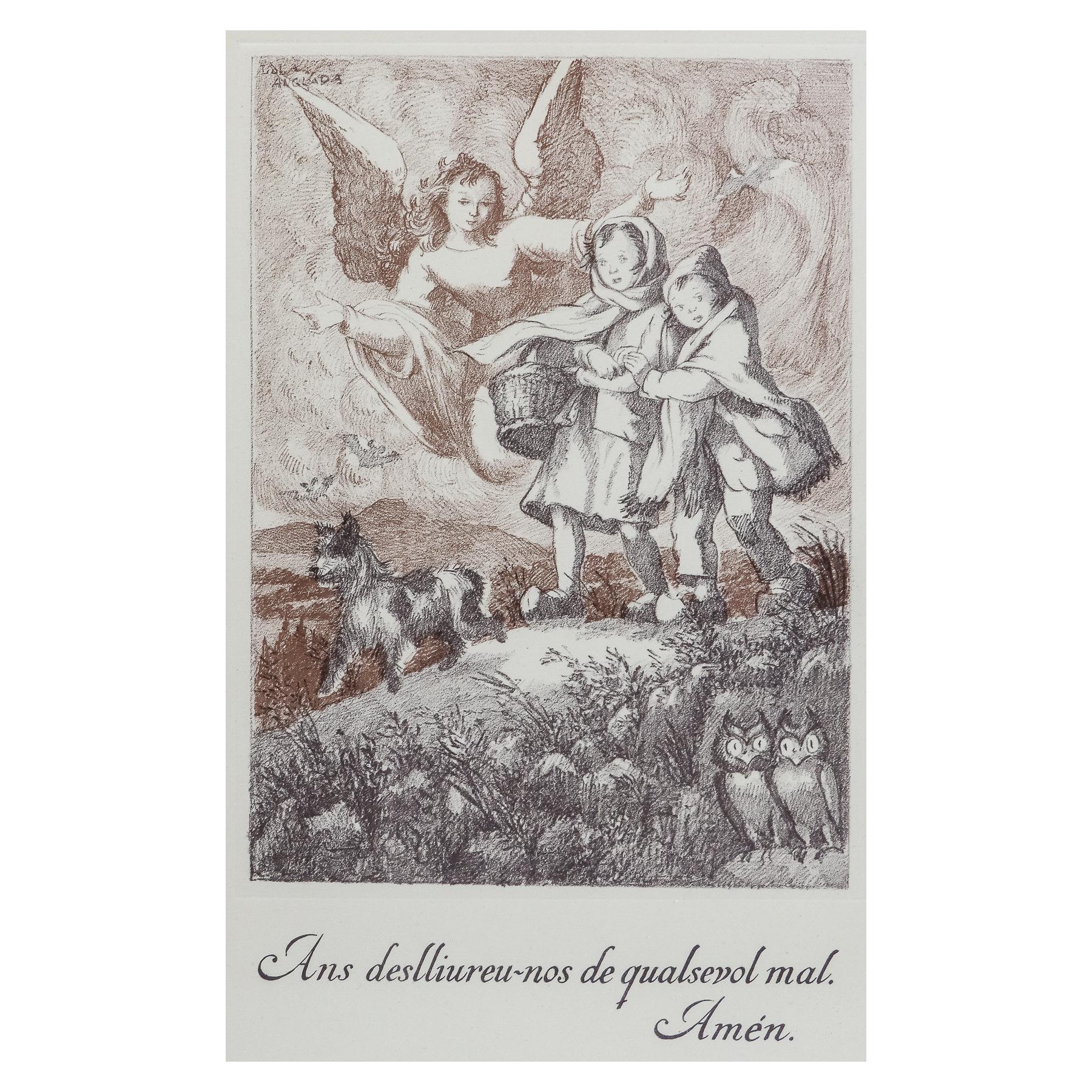 NUEVE LITOGRAFIAS DE LOLA ANGLADA