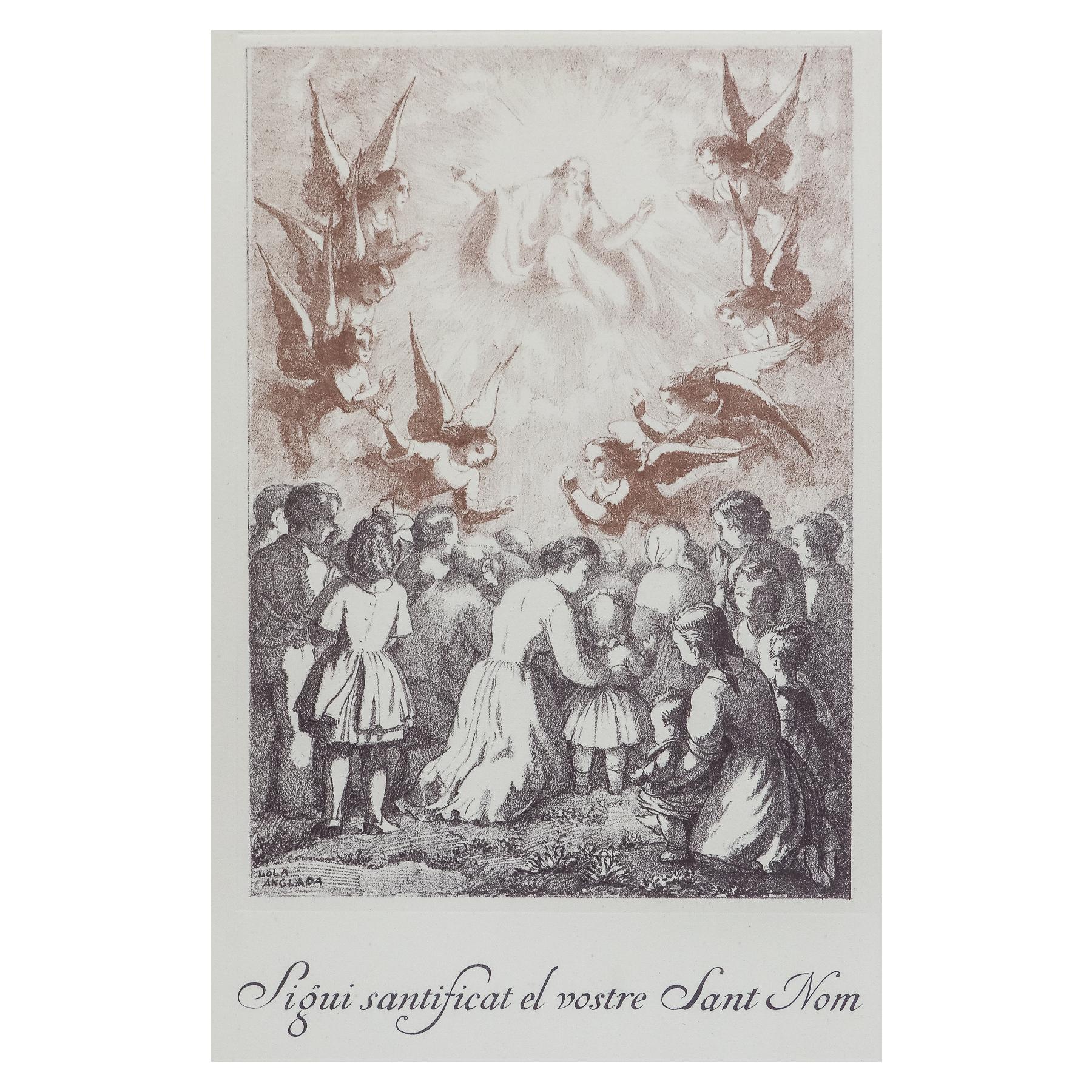 NUEVE LITOGRAFIAS DE LOLA ANGLADA