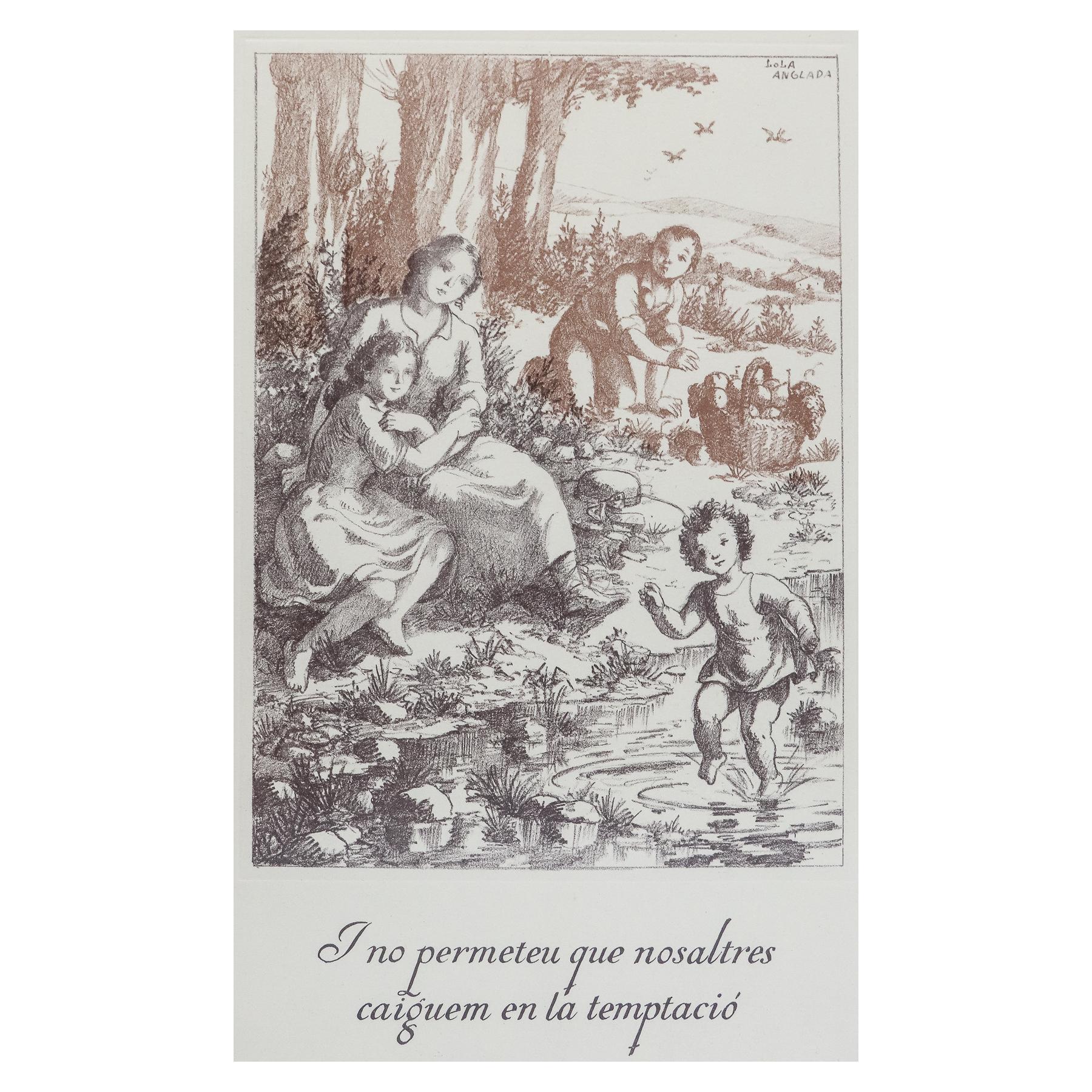 NUEVE LITOGRAFIAS DE LOLA ANGLADA