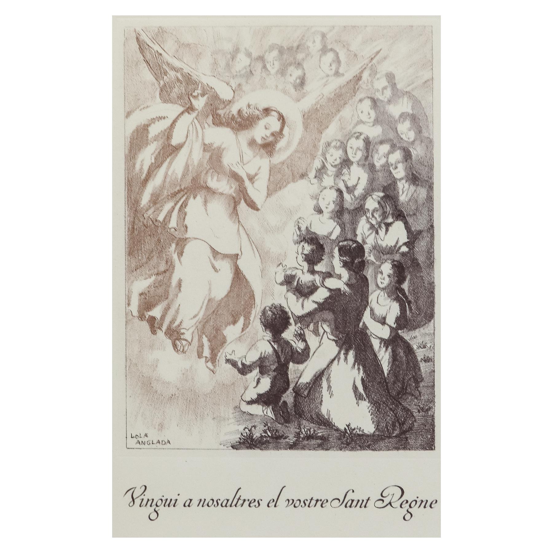 NUEVE LITOGRAFIAS DE LOLA ANGLADA