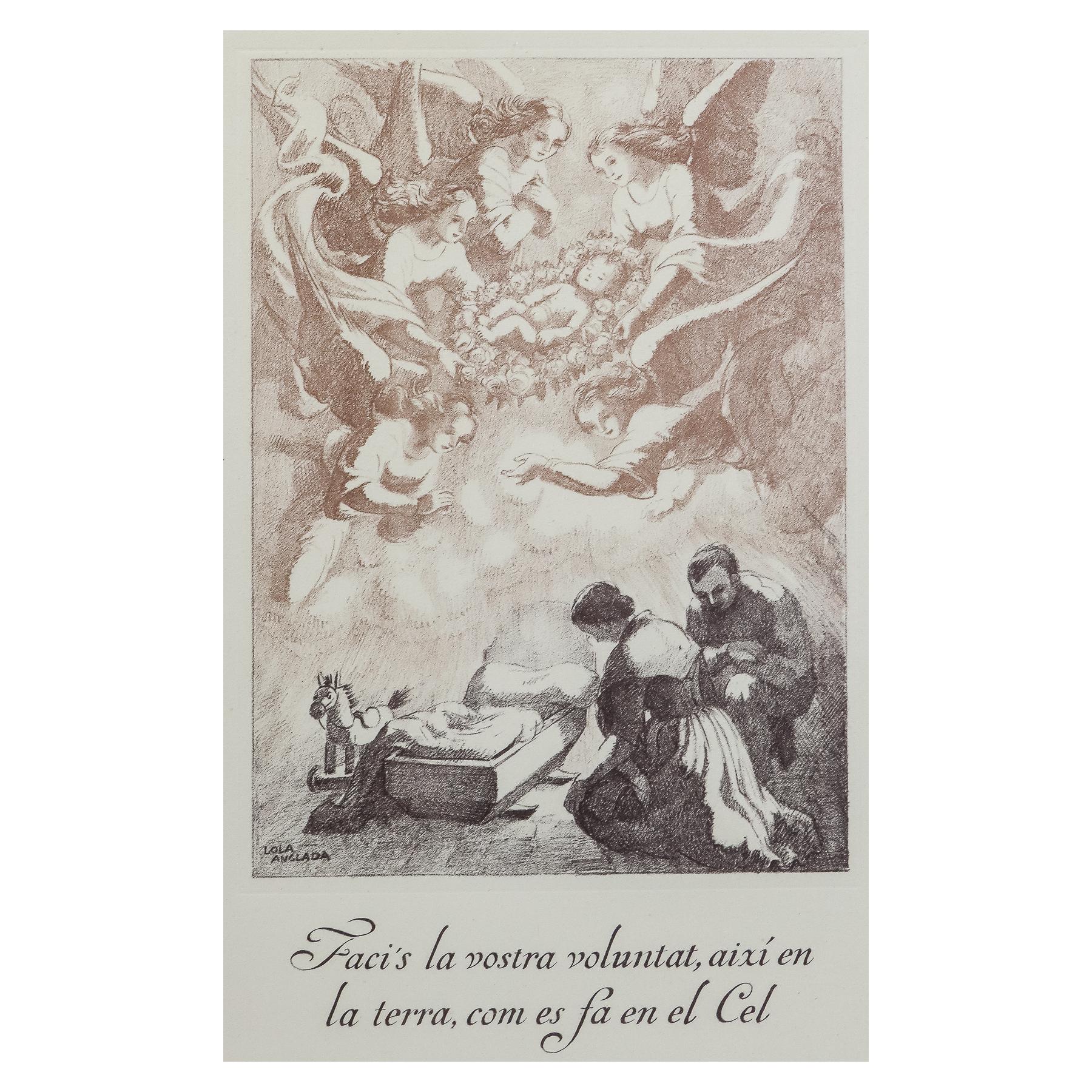 NUEVE LITOGRAFIAS DE LOLA ANGLADA