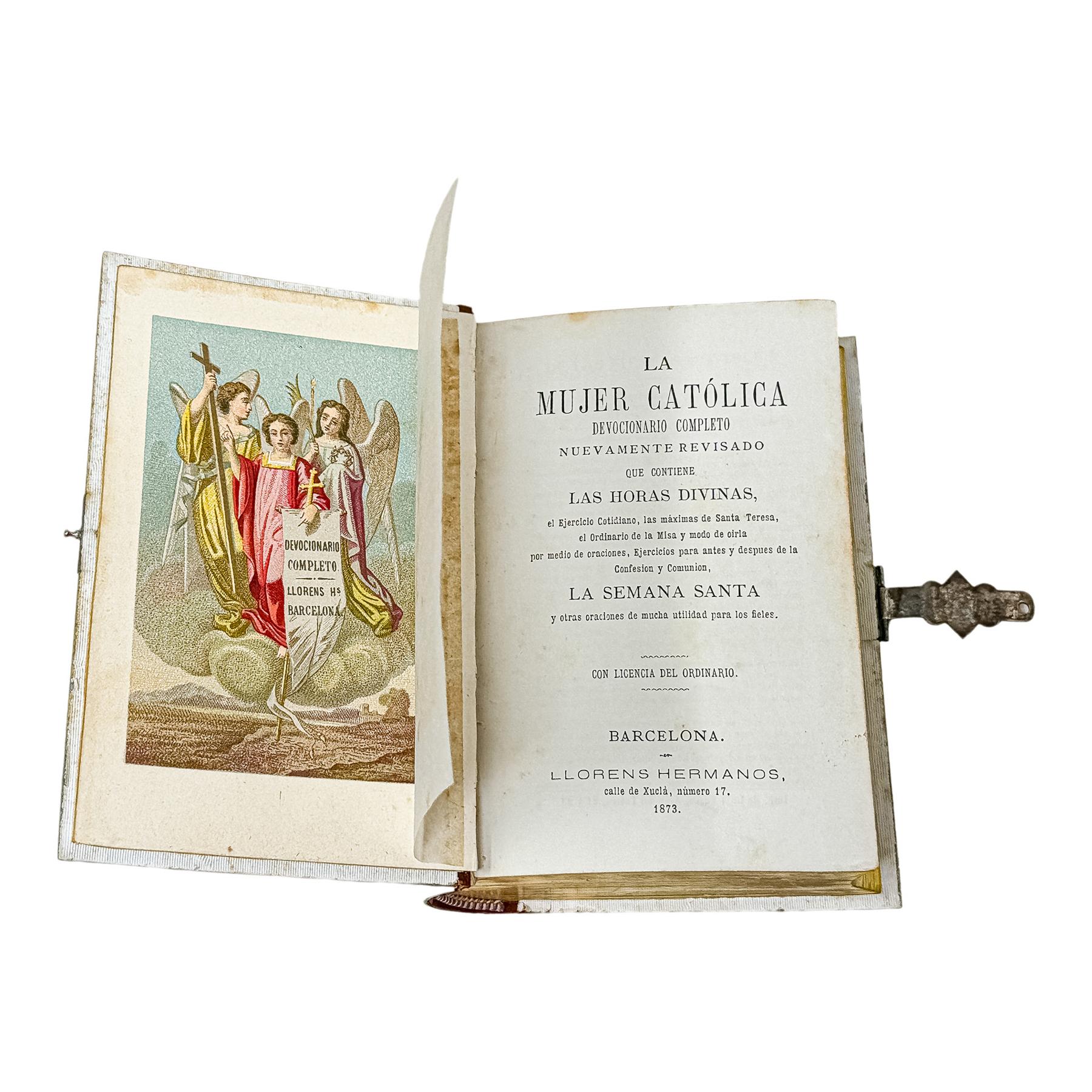 DEVOCIONARIO DEL ÚLTIMO TERCIO DEL S.XIX