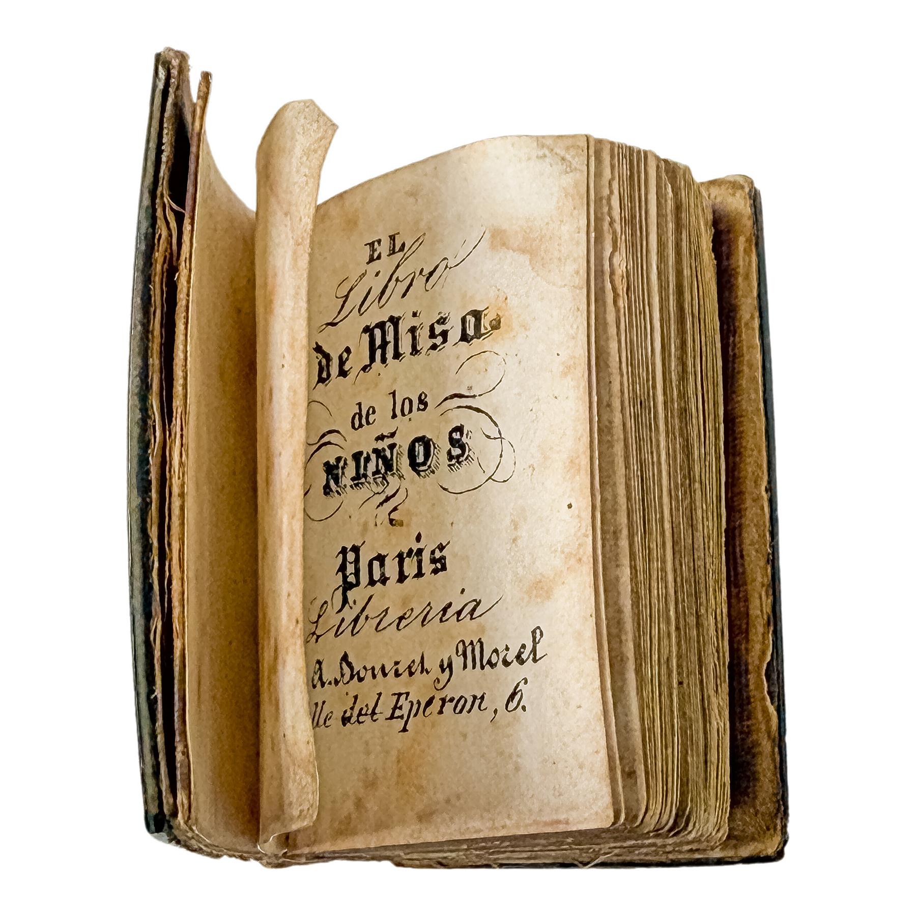 DEVOCIONARIO EN MINITAURA DEL S.XIX