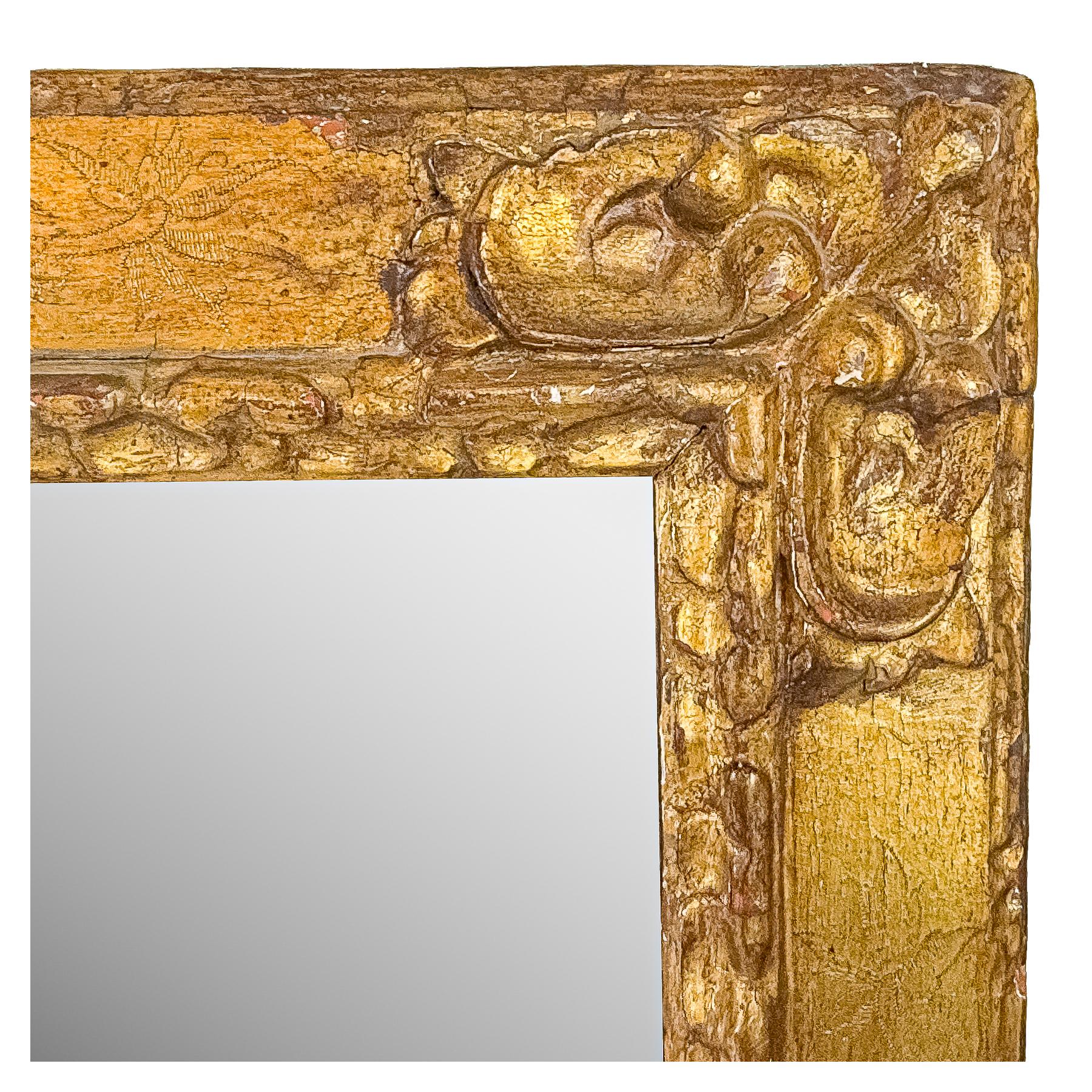 ESPEJO DE PARED DE PRINCIPIOS SIGLO XIX