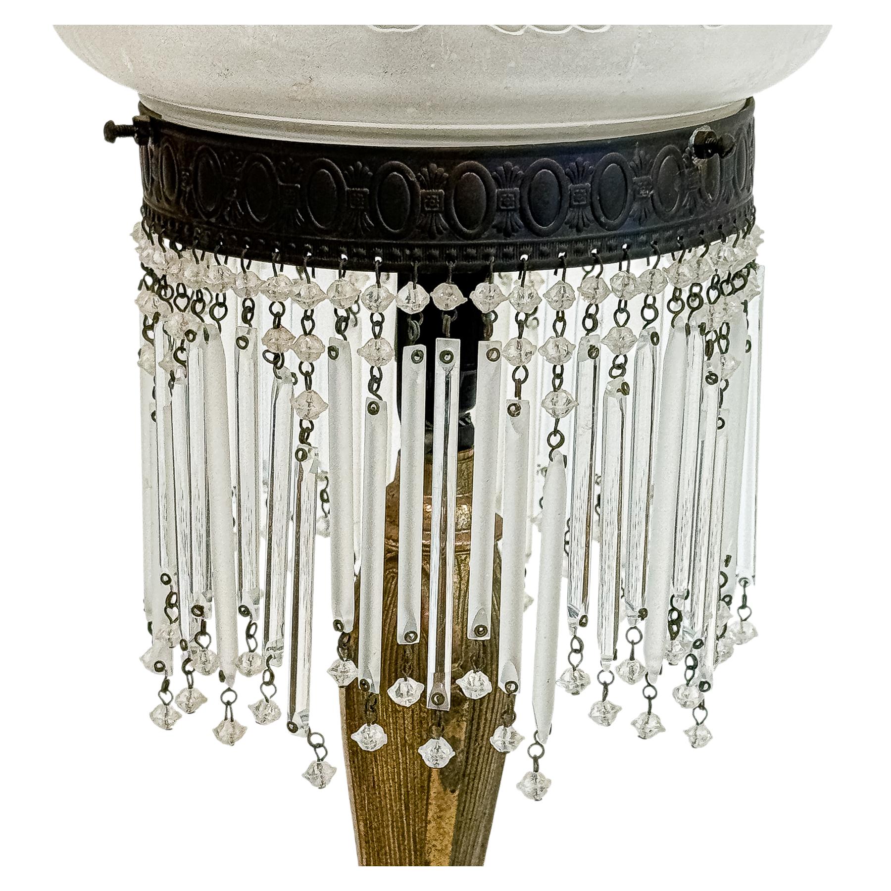 LÁMPARA DE SOBREMESA ESTILO ART NOUVEAU