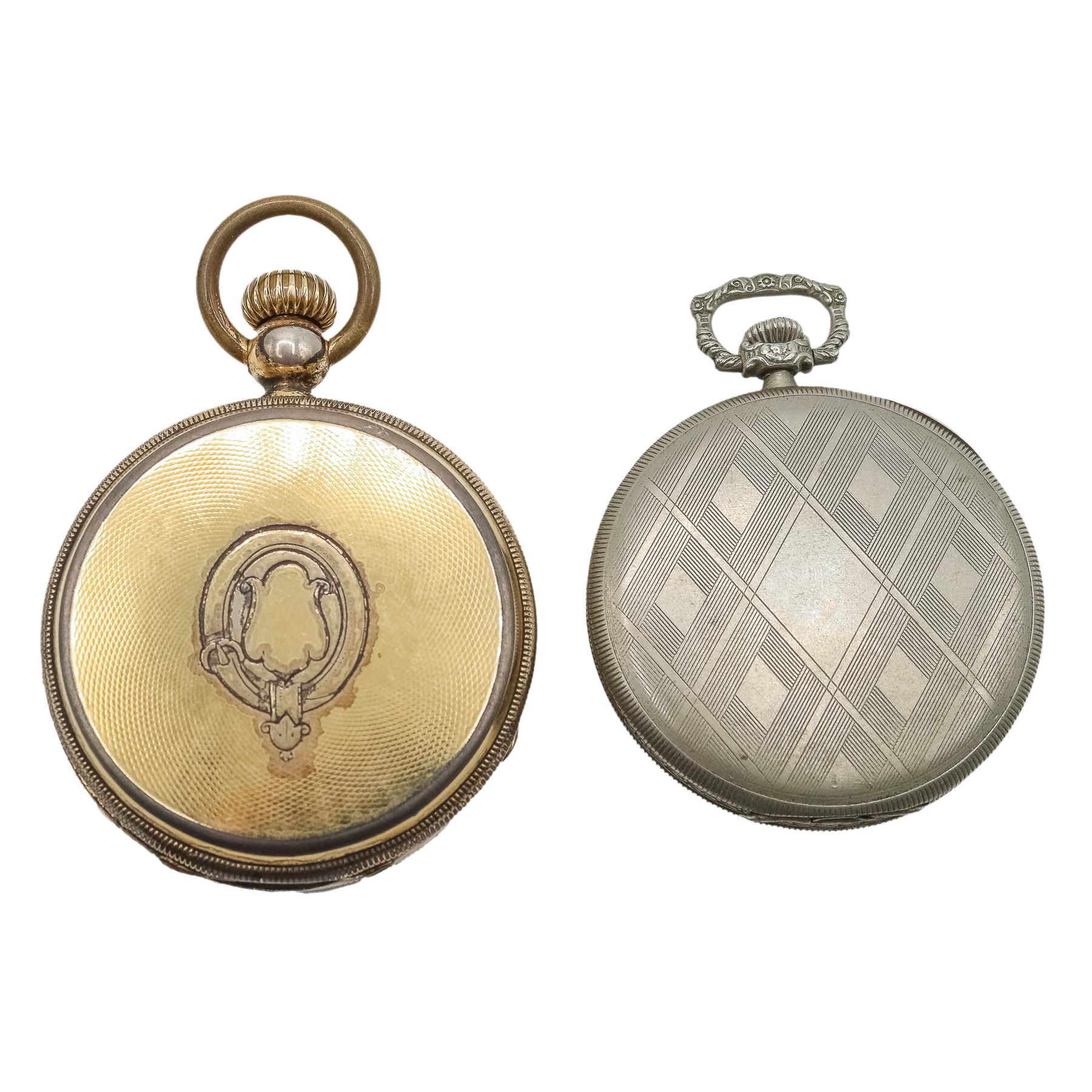 DOS RELOJES DE BOLSILLO DEL S.XIX Y AÑOS 30