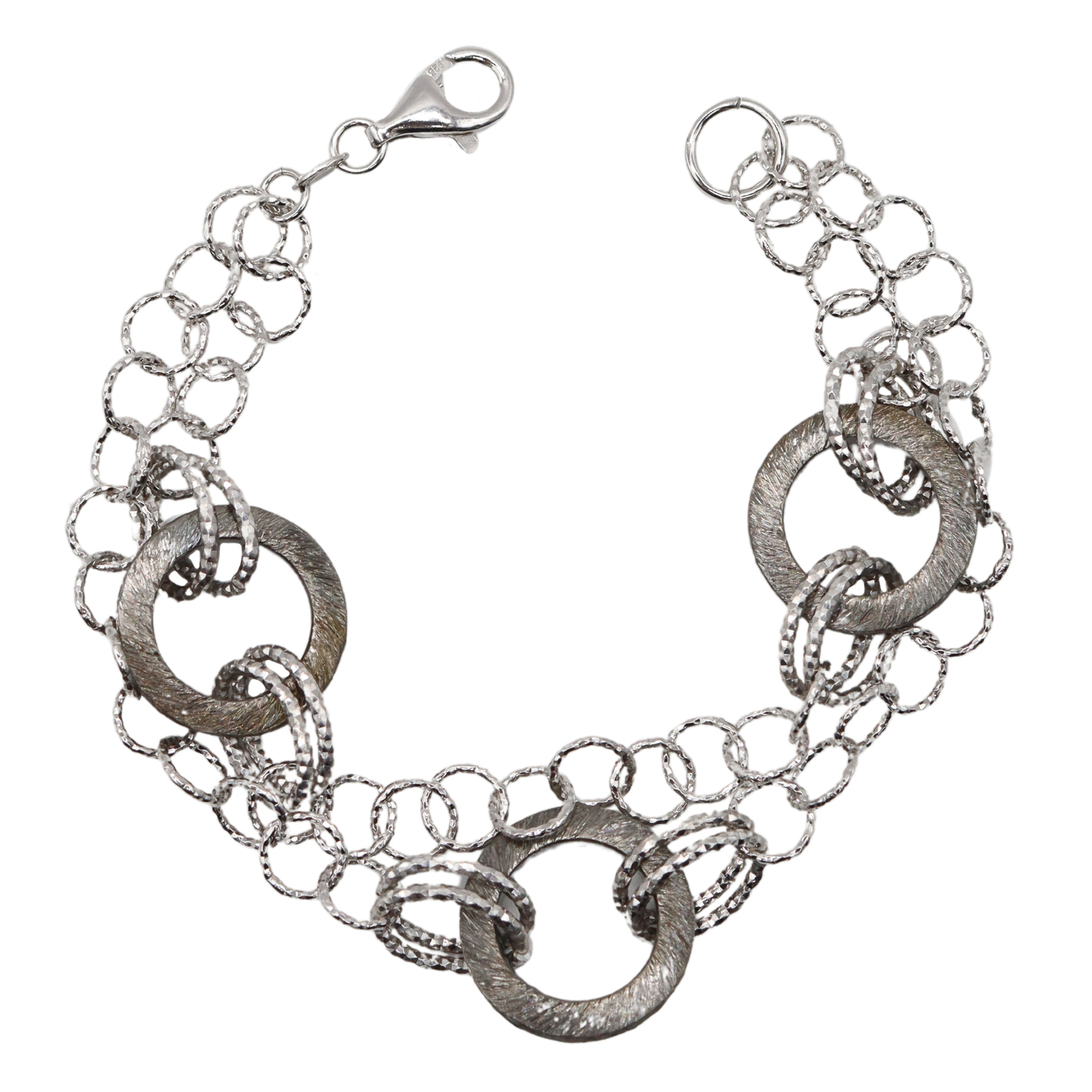 PULSERA DE DISEÑO EN PLATA