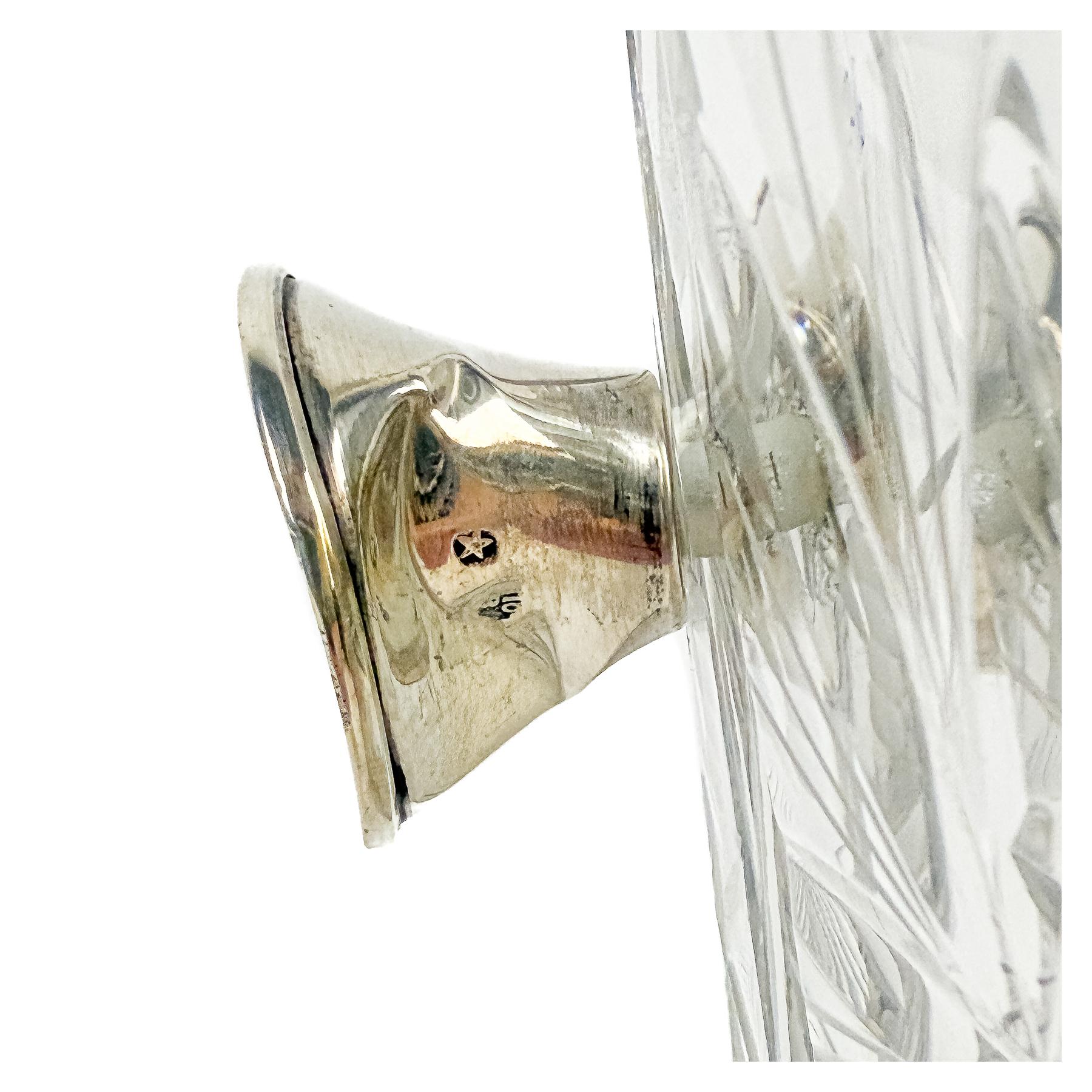 CUBITERA EN CRISTAL DE MEDIADOS S.XX