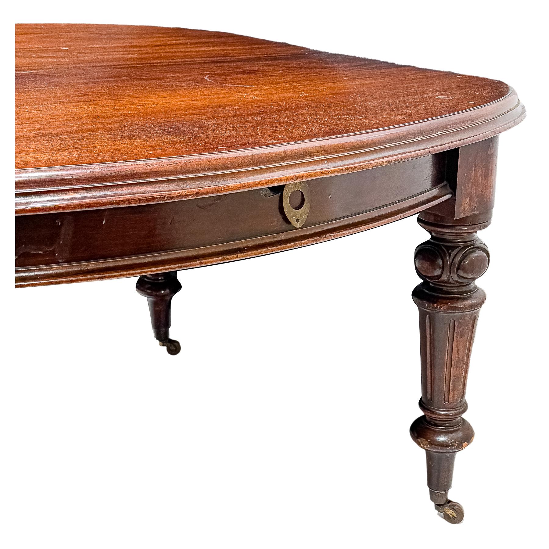 MESA DE COMEDOR INGLESA DE FINALES DE S. XIX