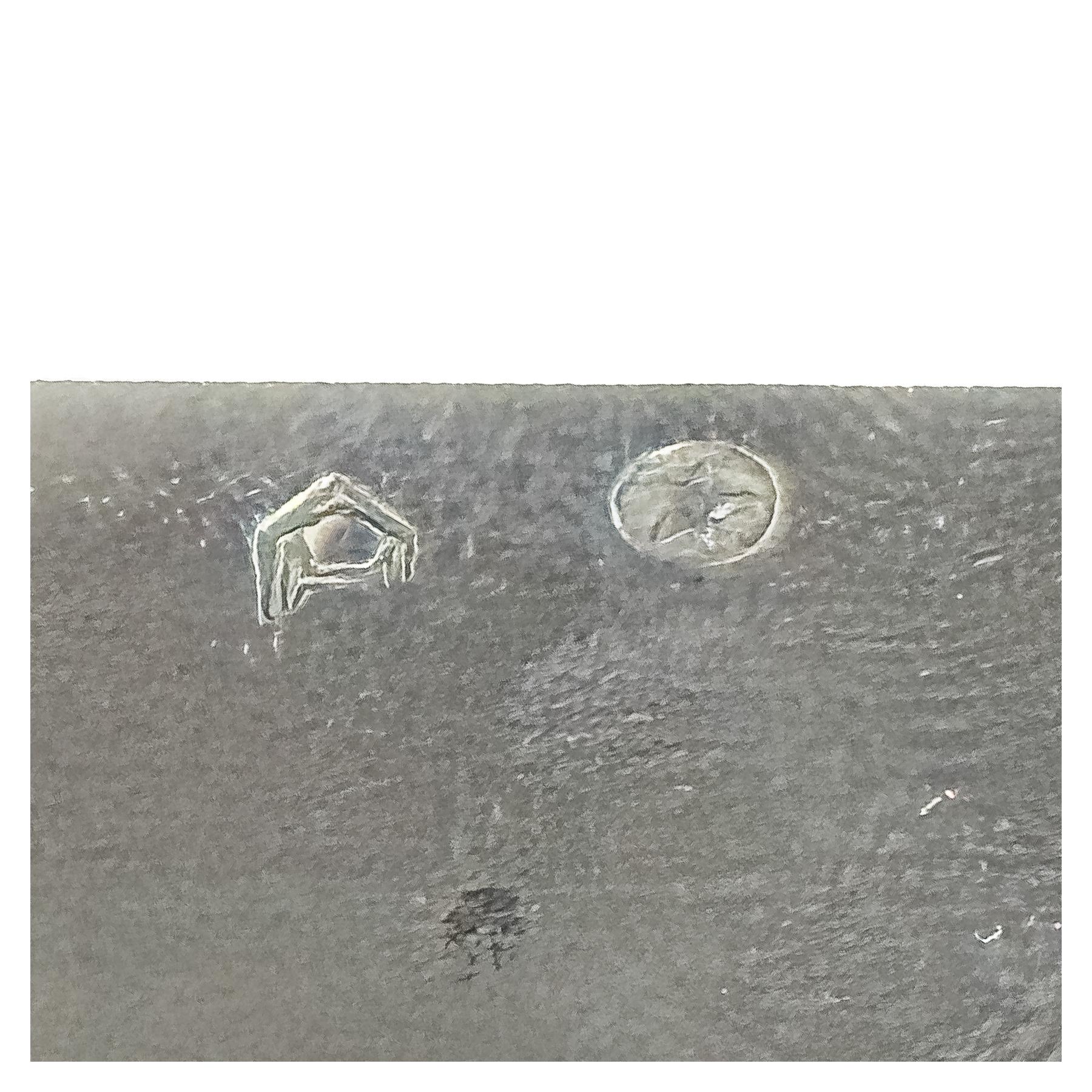 BANDEJA DE PLATA DE MEDIADOS DE SIGLO XX