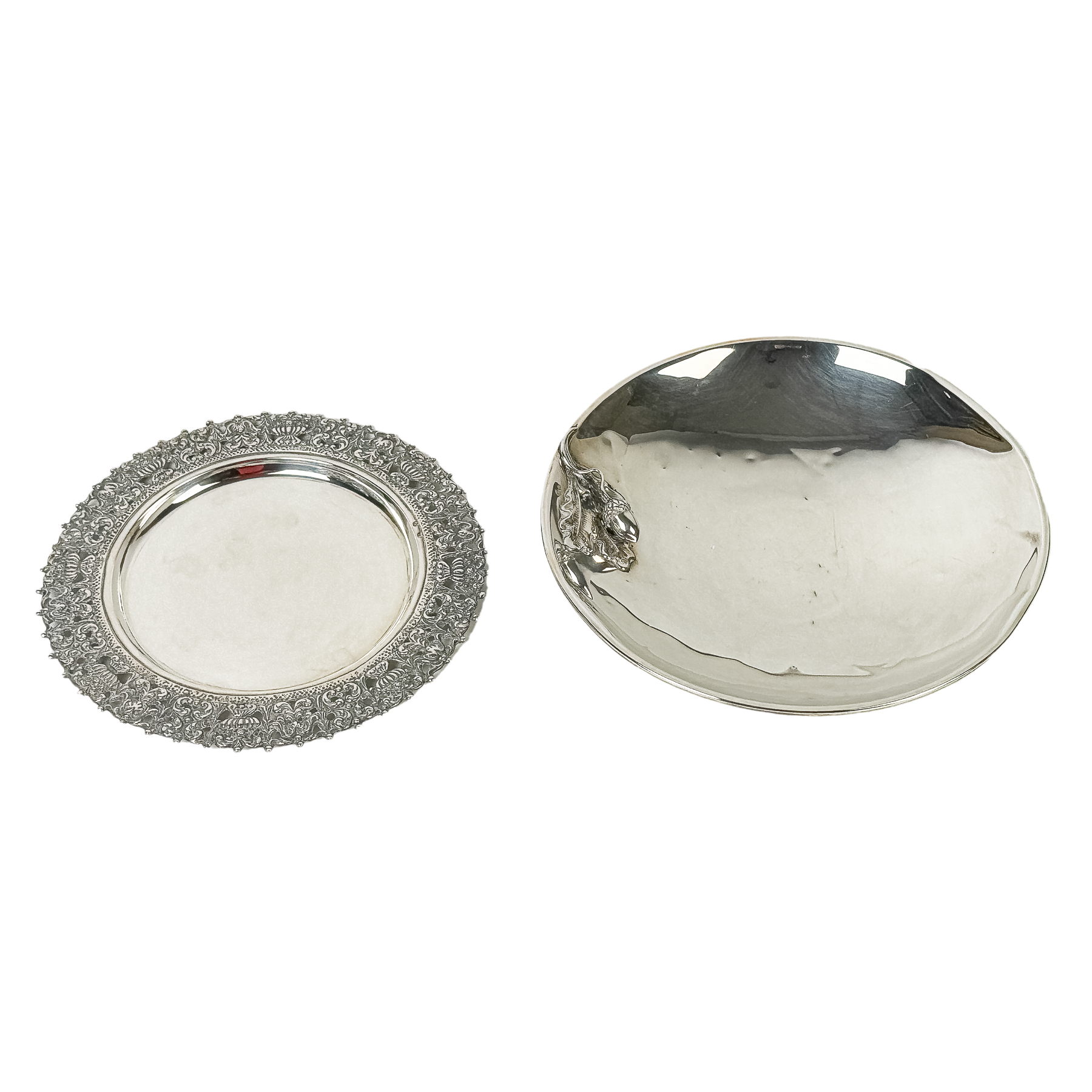 DOS CENTROS PLATA DE LA SEGUNDA MITAD DE SIGLO XX