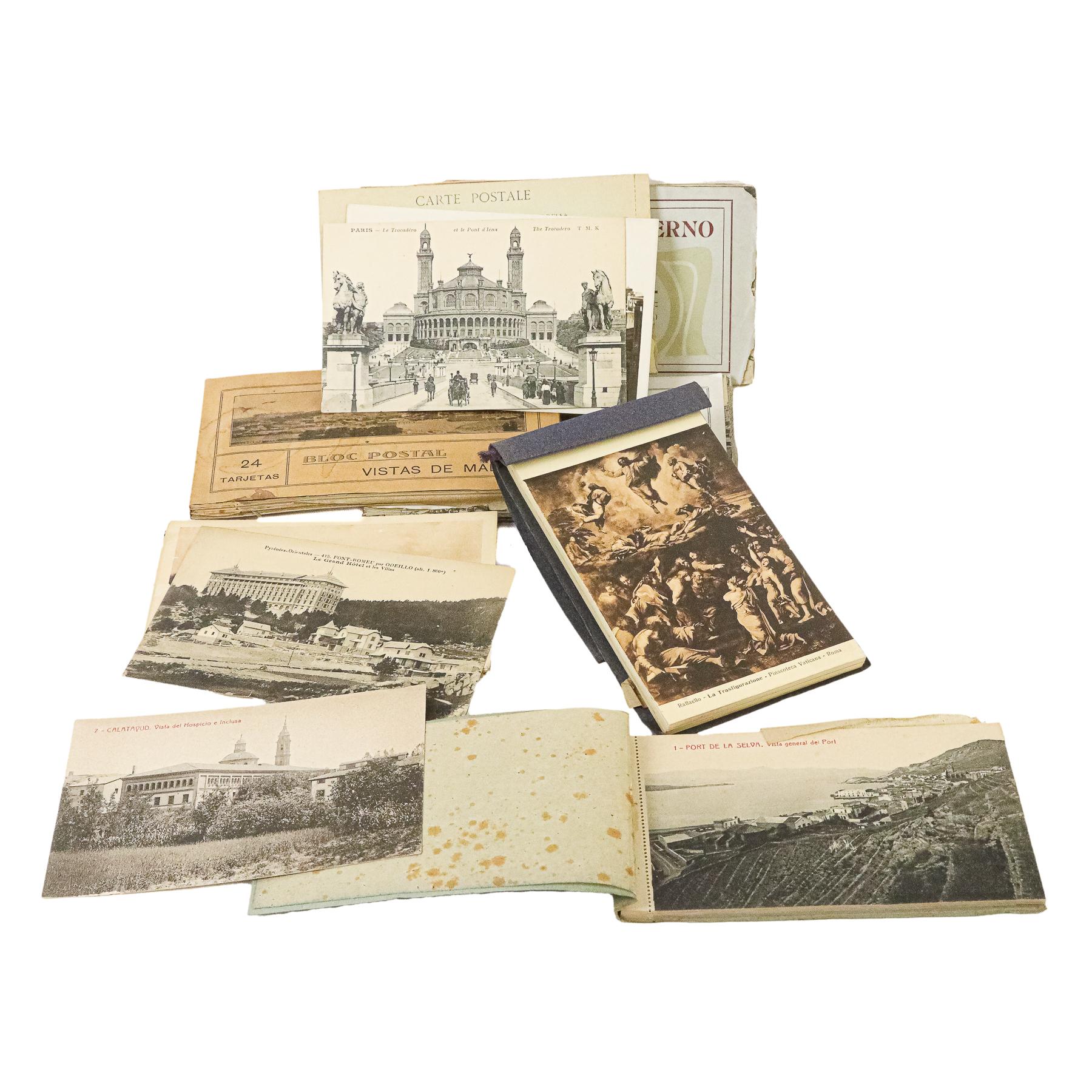 POSTALES VARIADAS DE PRINCIPIOS DEL SIGLO XX