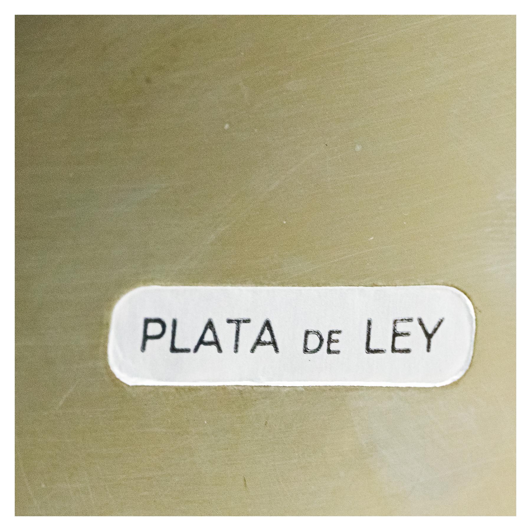 CENTRO EN PLATA DE FINALES DE SIGLO XX