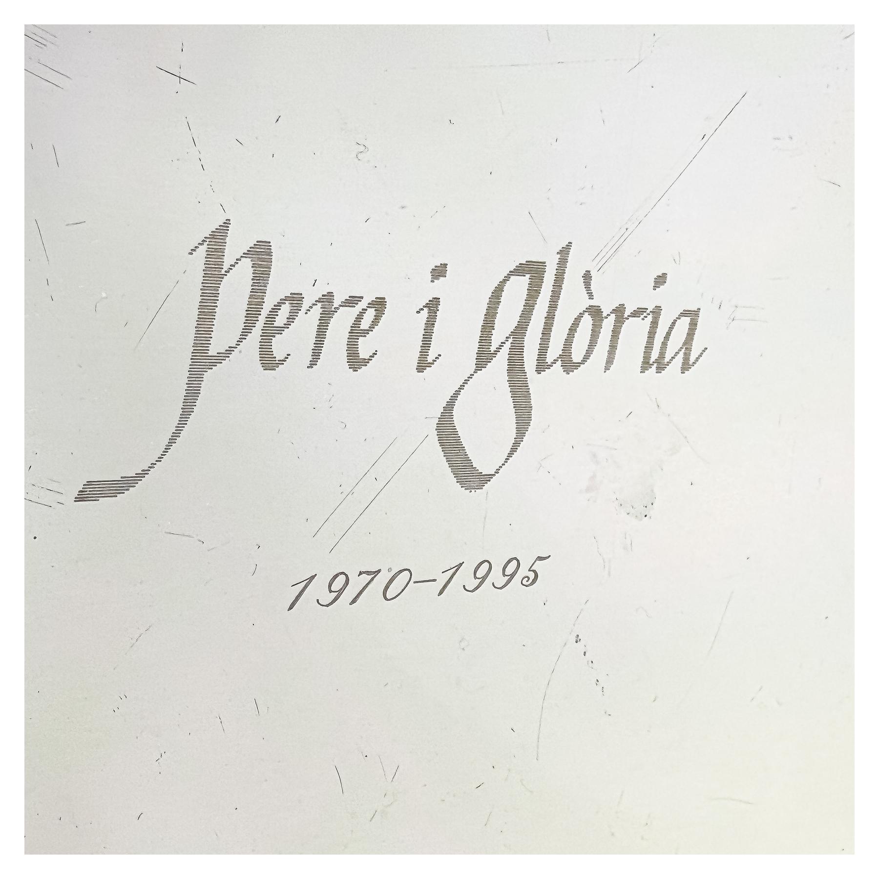 BANDEJA DE PLATA DE FINALES DE SIGLO XX