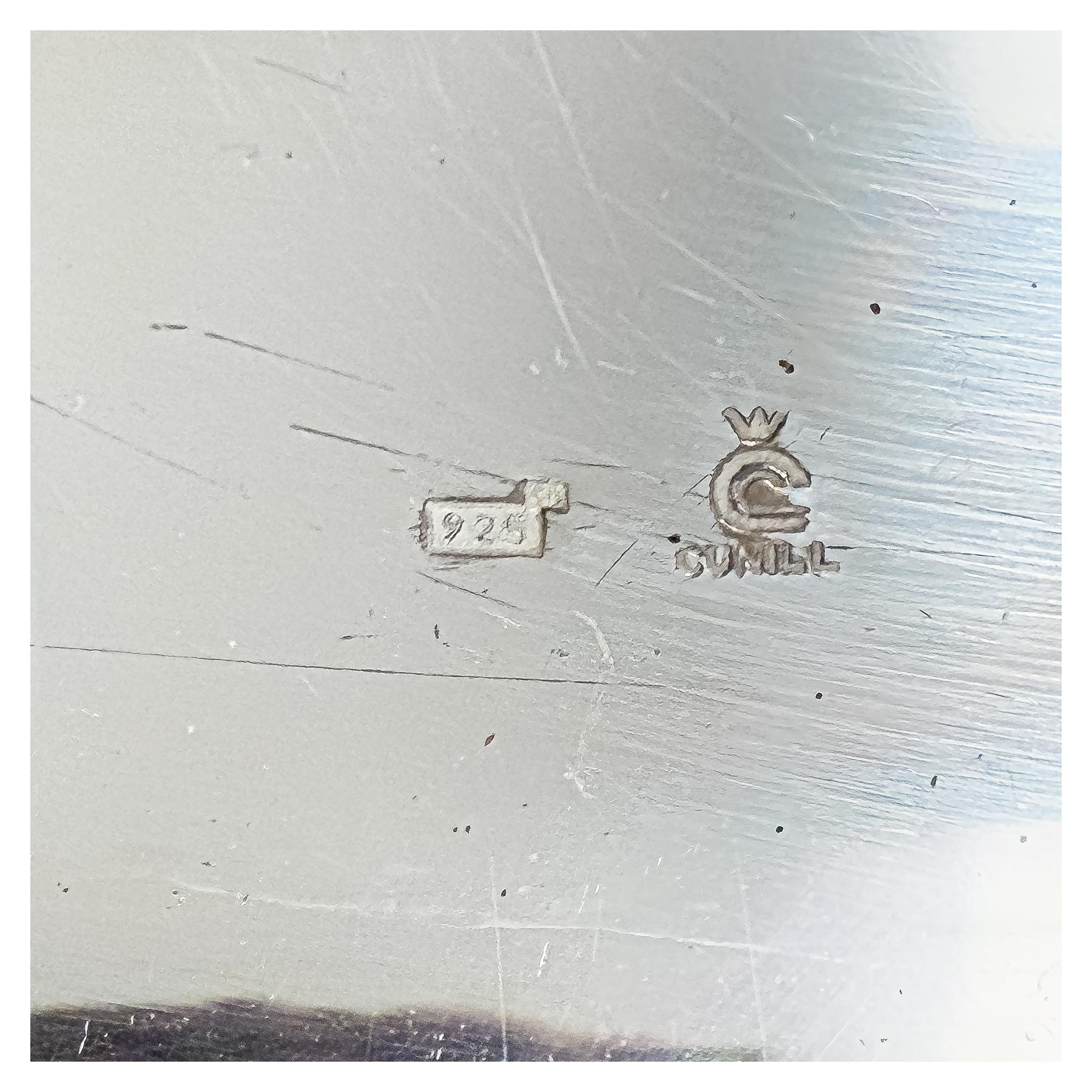 BANDEJA DE PLATA DE FINALES DE SIGLO XX