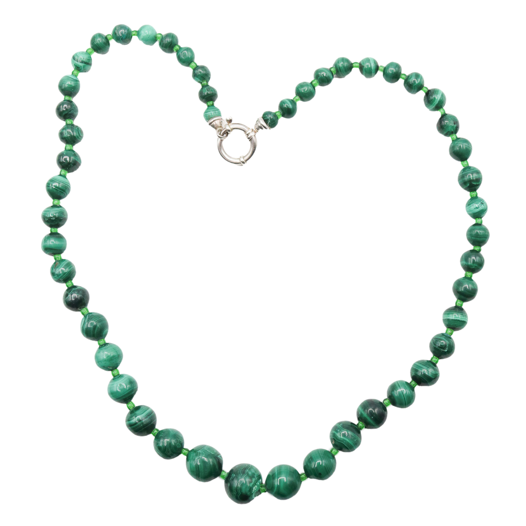 COLLAR DE MALAQUITA