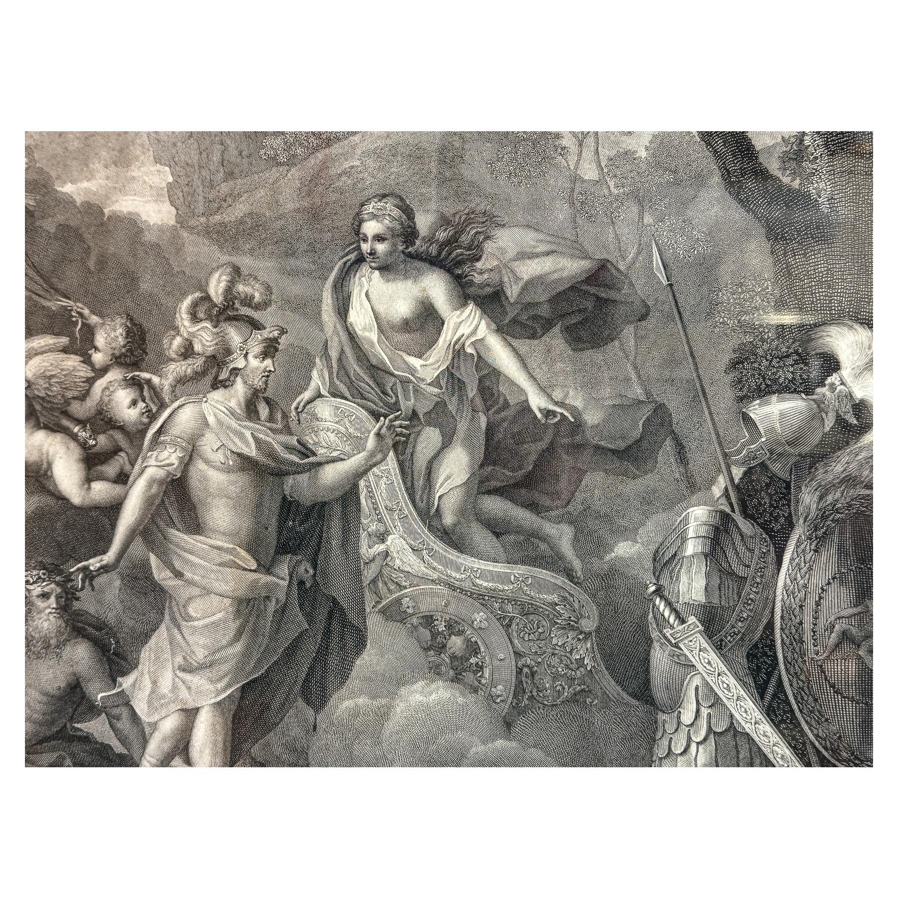 PAREJA DE GRABADOS ENMARCADOS PRIMER TERCIO SIGLO XIX