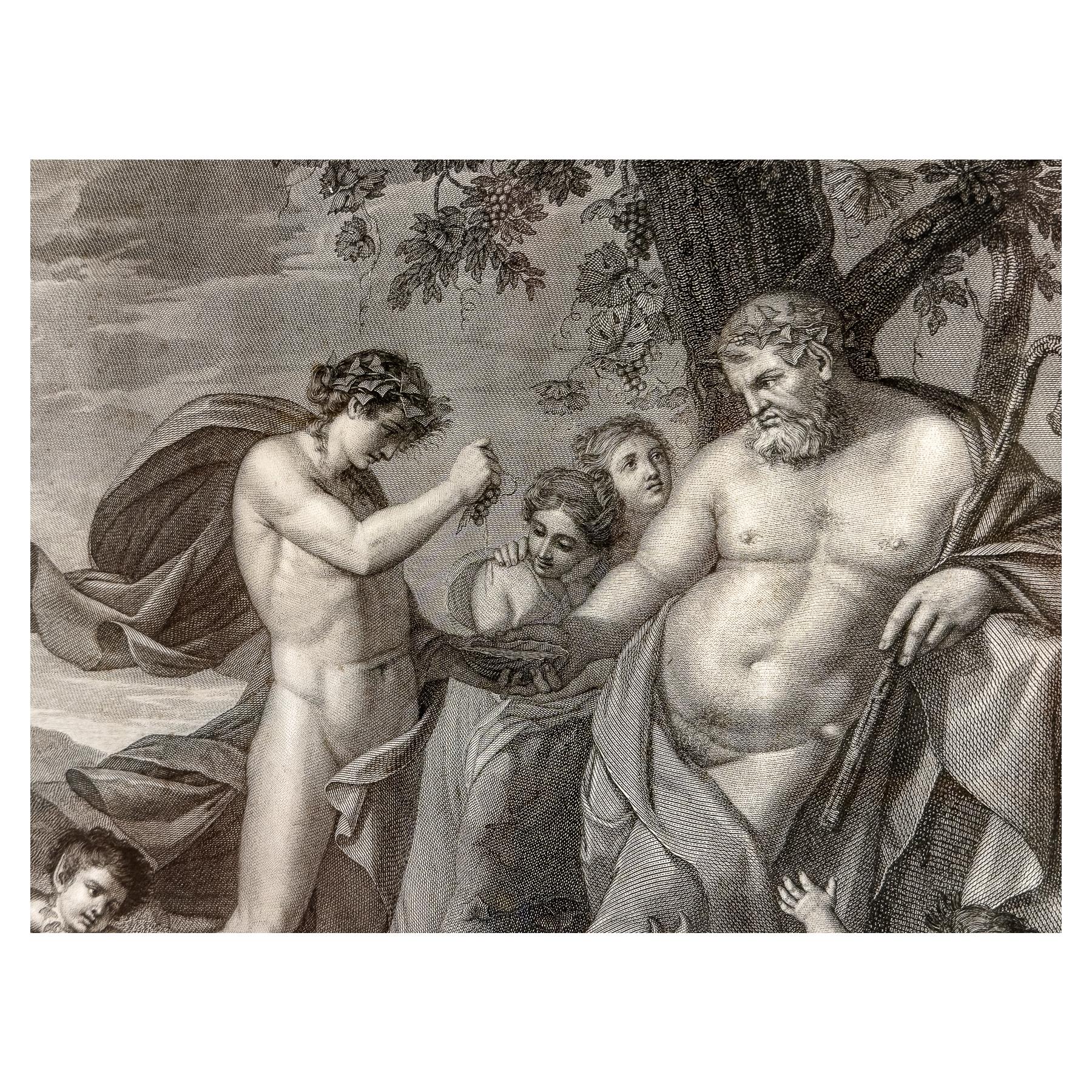 PAREJA DE GRABADOS ENMARCADOS PRIMER TERCIO SIGLO XIX