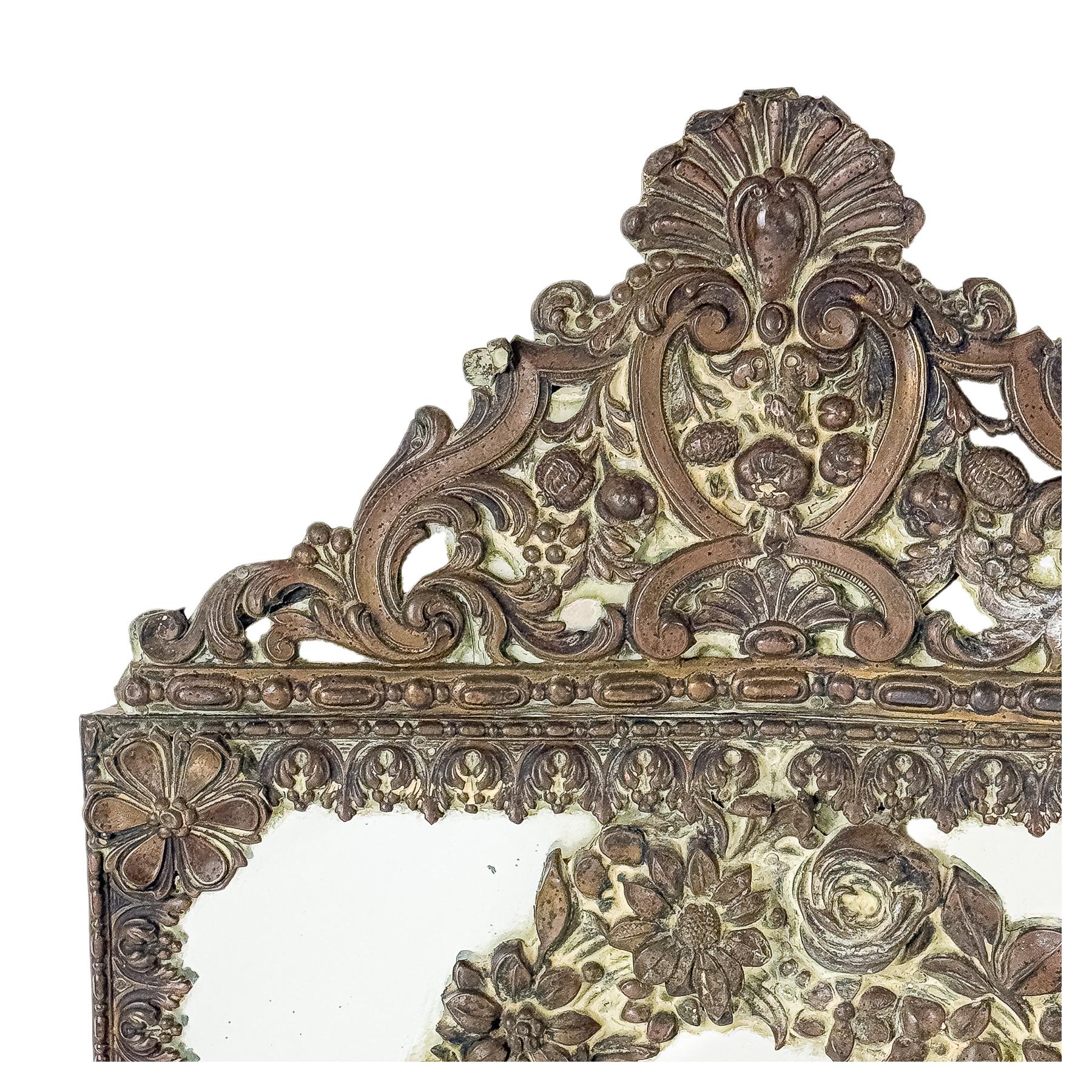 ESPEJO DE PARED HOLANDÉS DEL ÚLTIMO CUARTO DE S. XIX