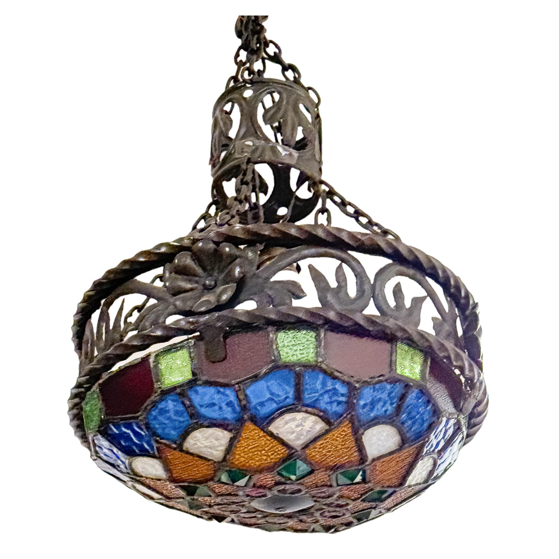 LAMPARA DE TECHO DEL PRIMER TERCIO DEL S.XX.