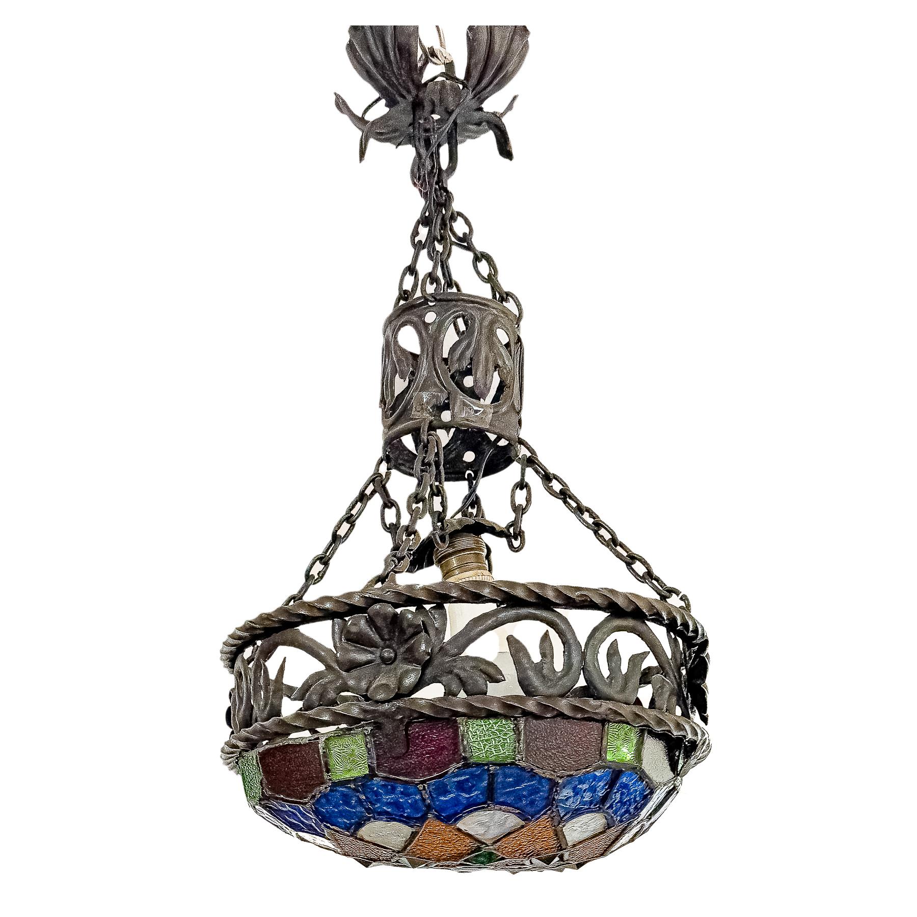 LAMPARA DE TECHO DEL PRIMER TERCIO DEL S.XX.