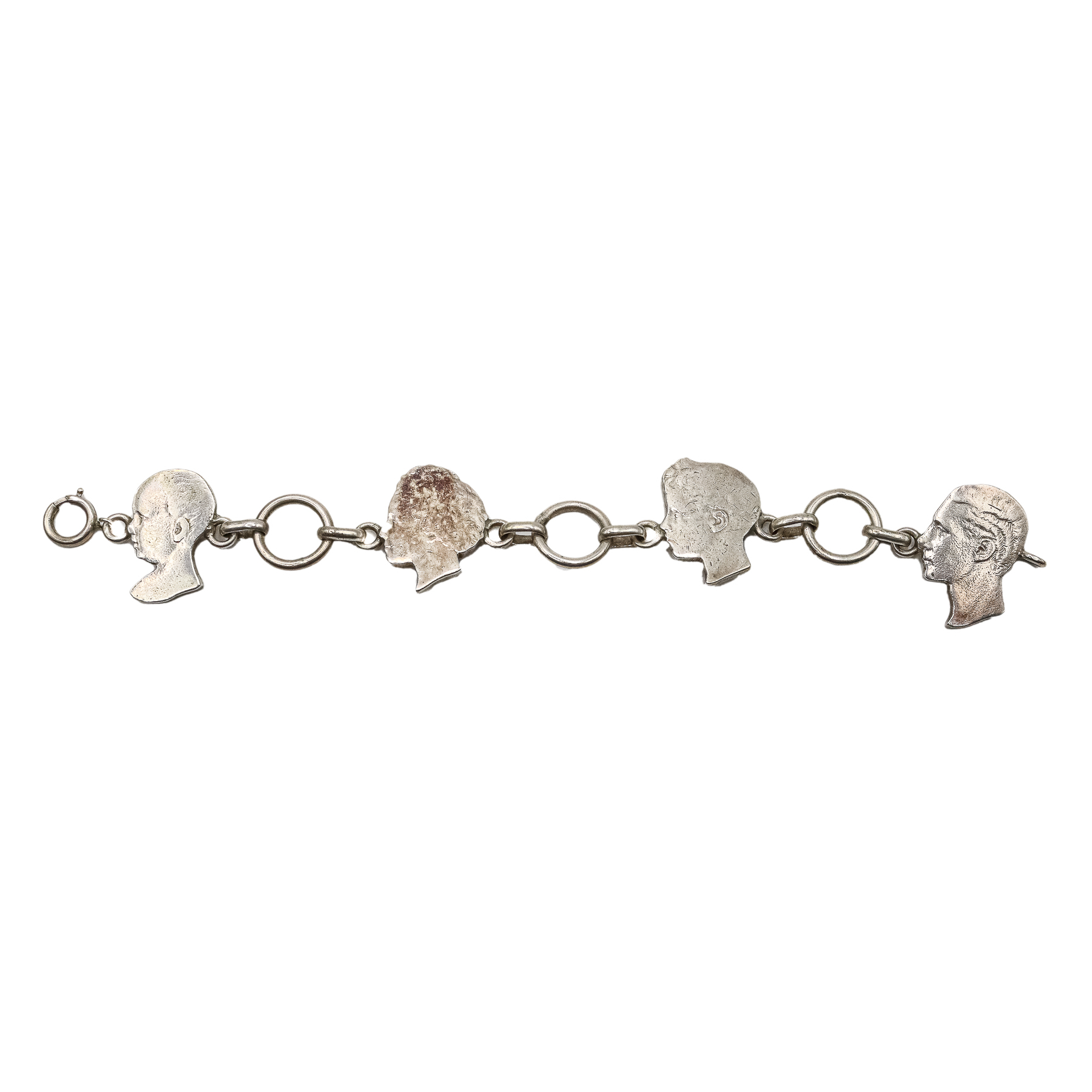 PULSERA CON MONEDAS DE MEDIADOS S.XX