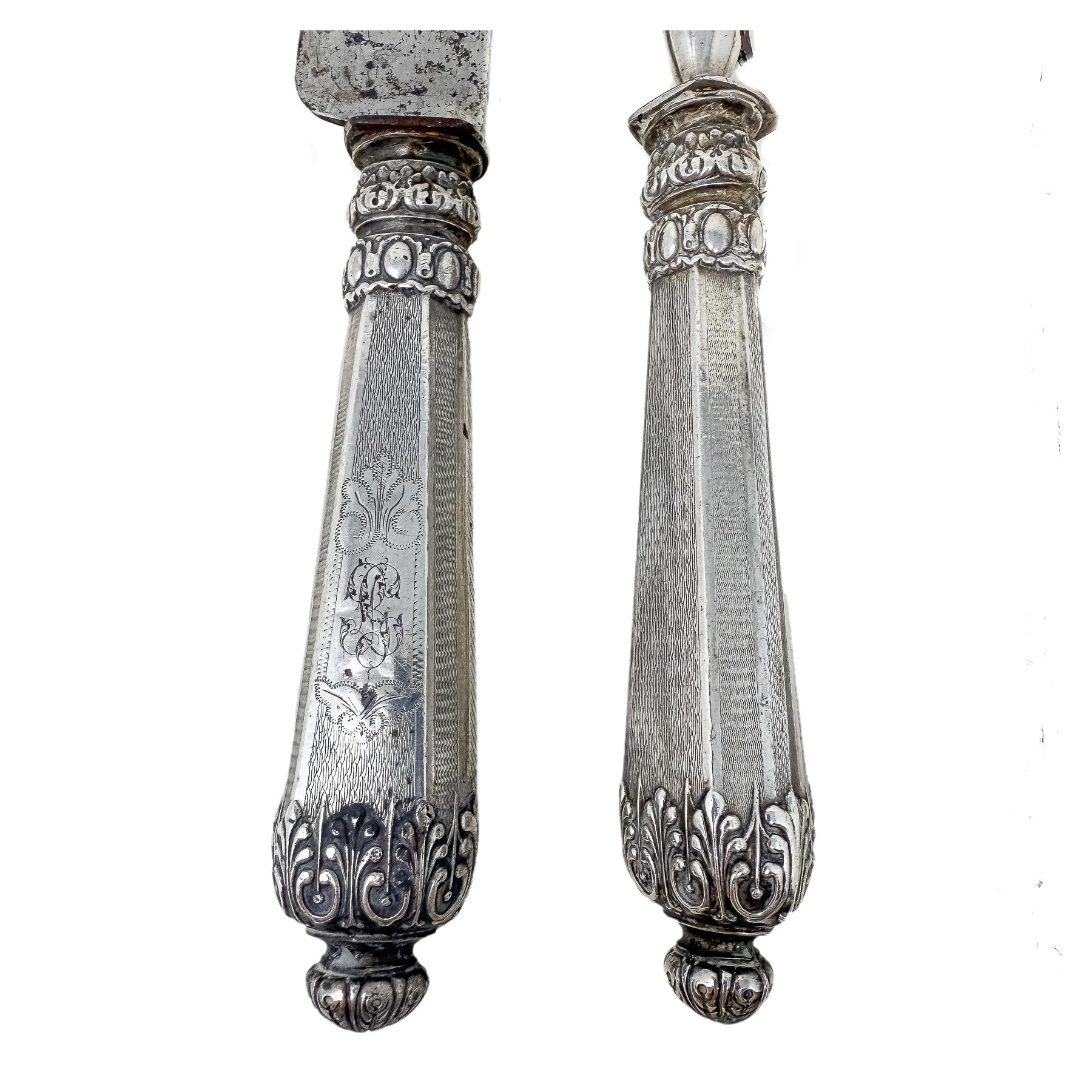 CUBIERTOS DE SERVIR DE FINALES DEL S.XIX