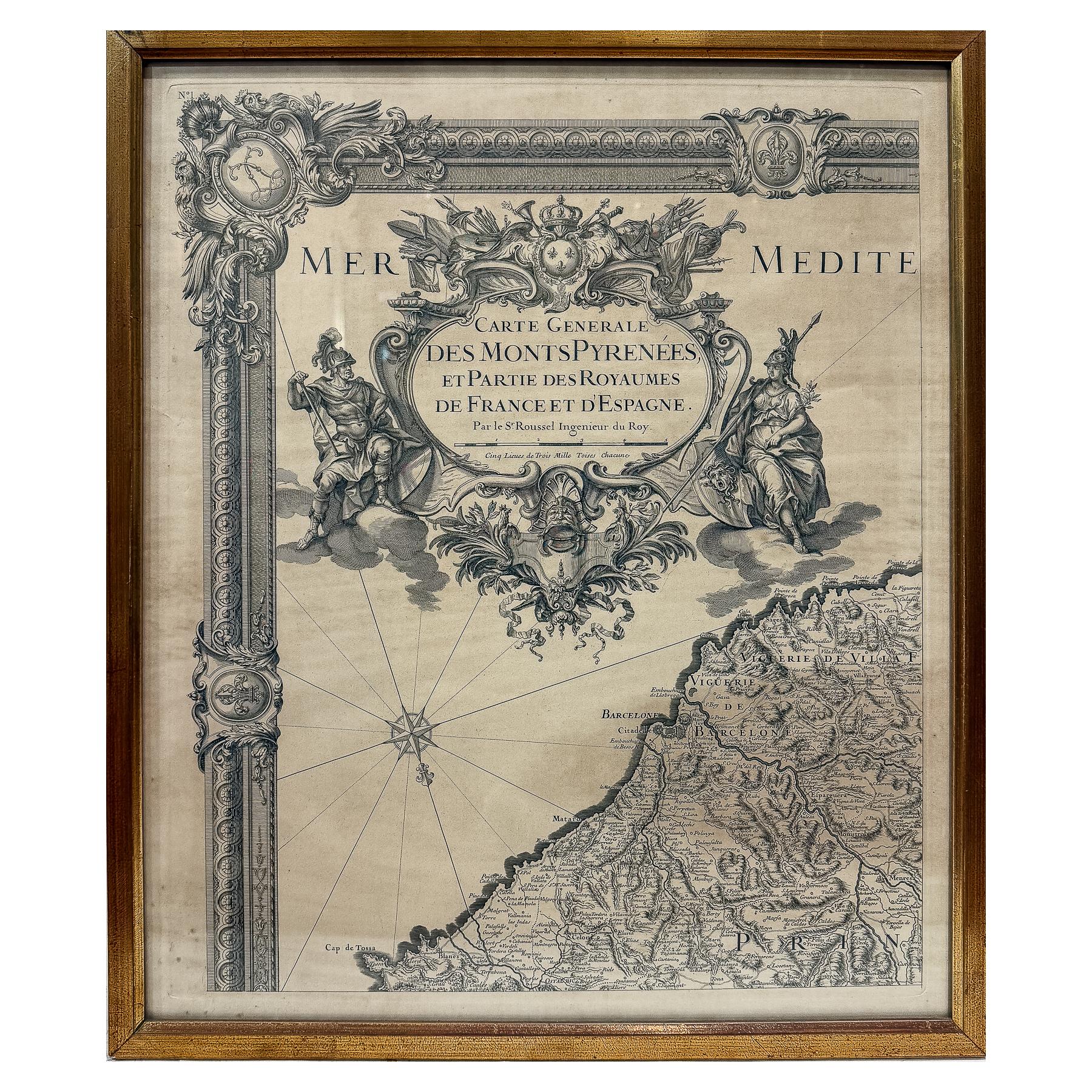 GRABADO ENMARCADO 1730