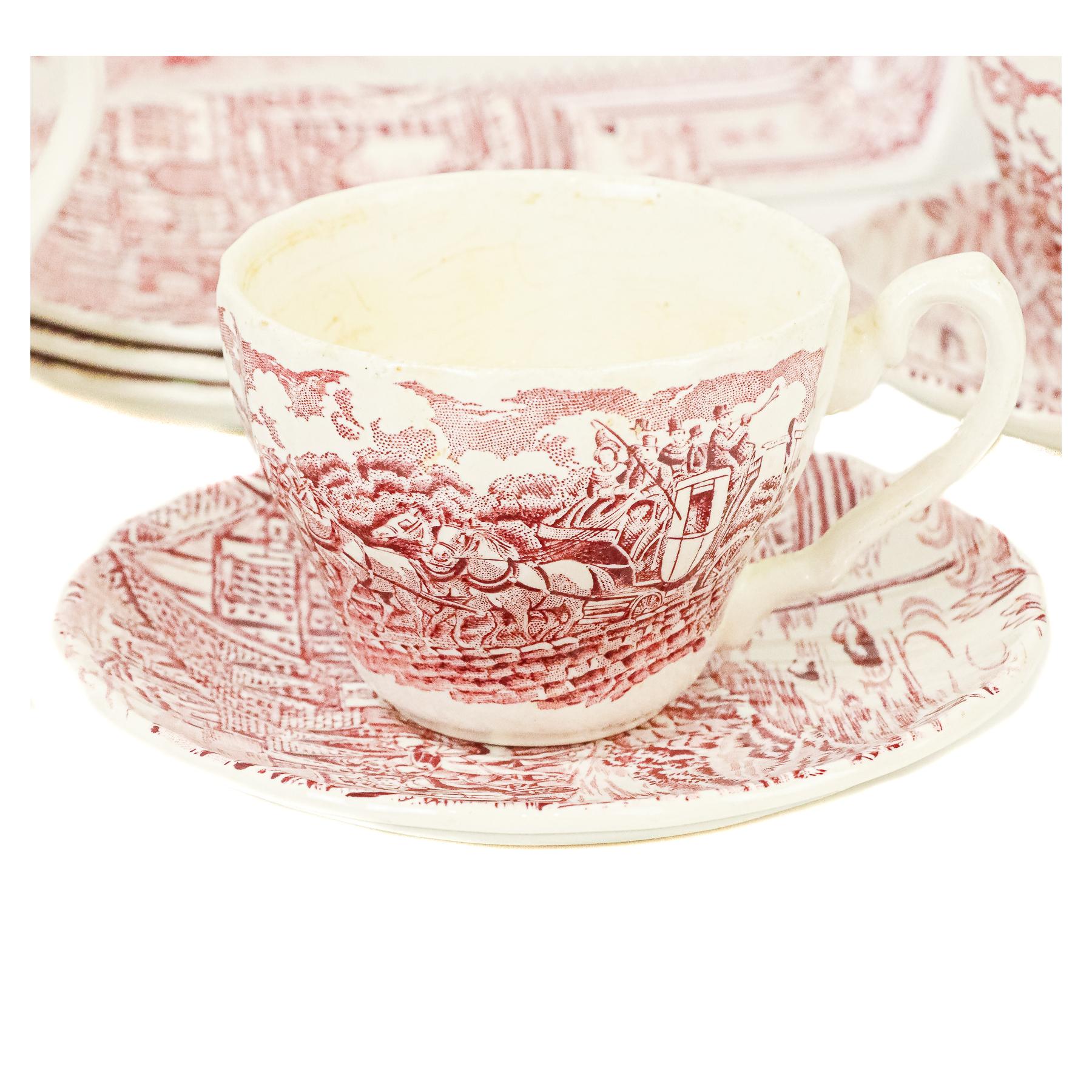 CONJUNTO DE TÉ DE LA SEGUNDA MITAD DEL SIGLO XX