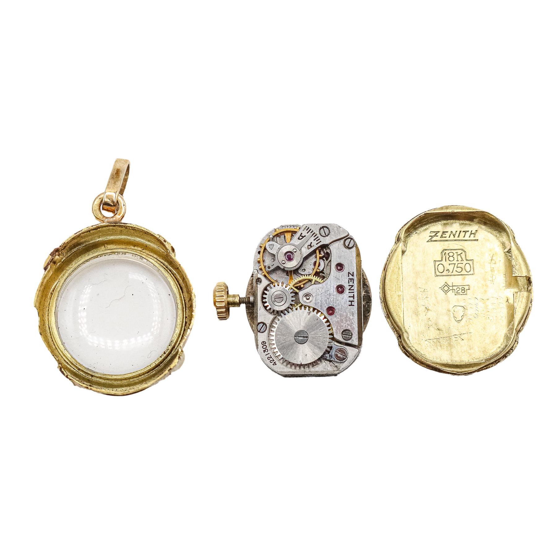 RELOJ COLGANTE ZENITH DE LOS AÑOS 50