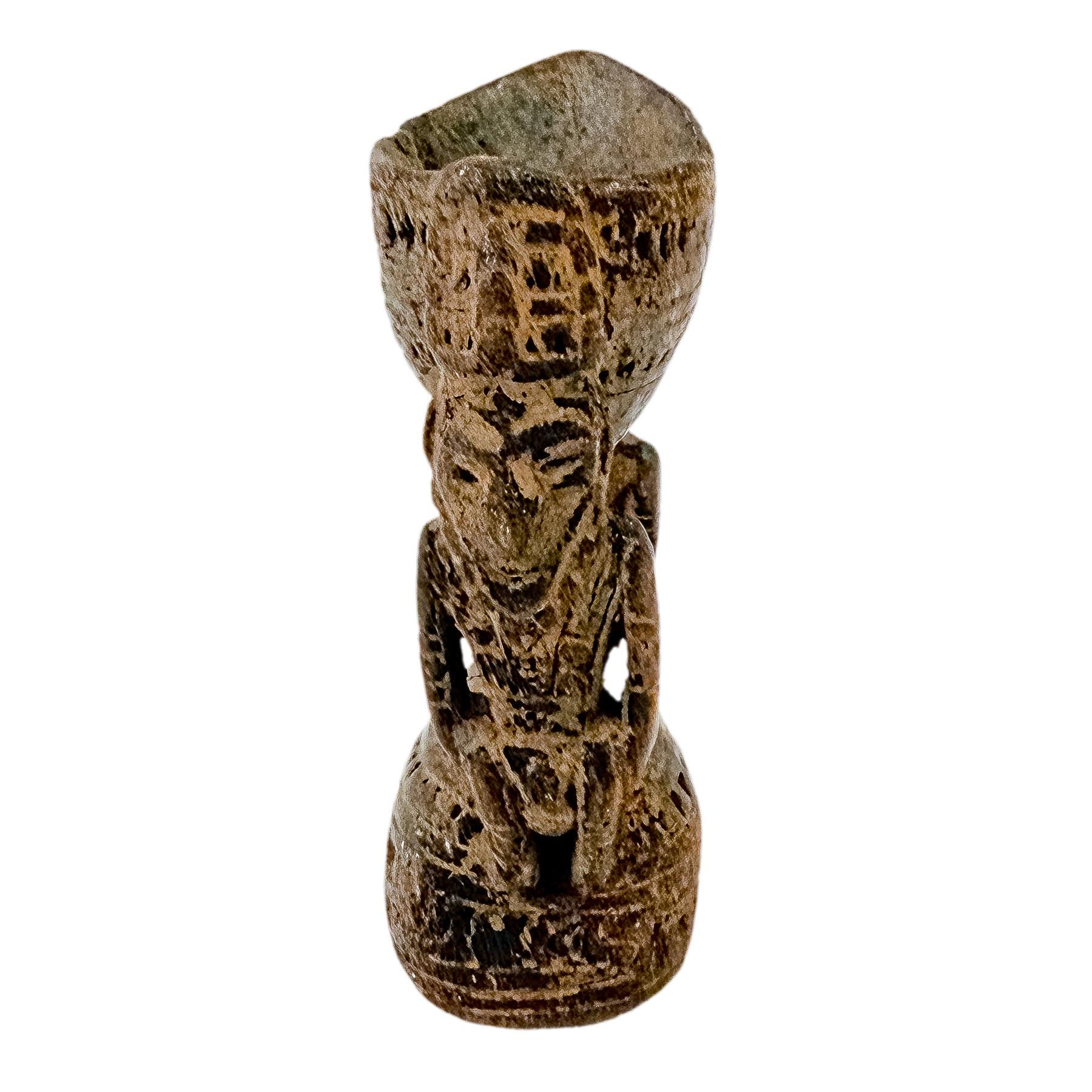 PEQUEÑO MORTERO AFRICANO DE PRIMER TERCIO DE S. XX