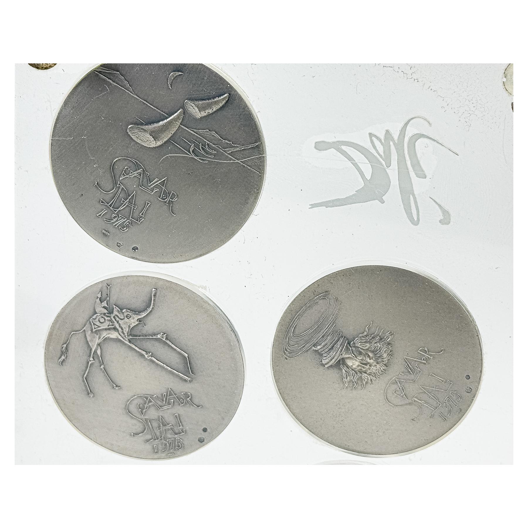 COLECCIÓN DE MEDALLAS "LOS 10 MANDAMIENTOS" DE SALVADOR DALÍ