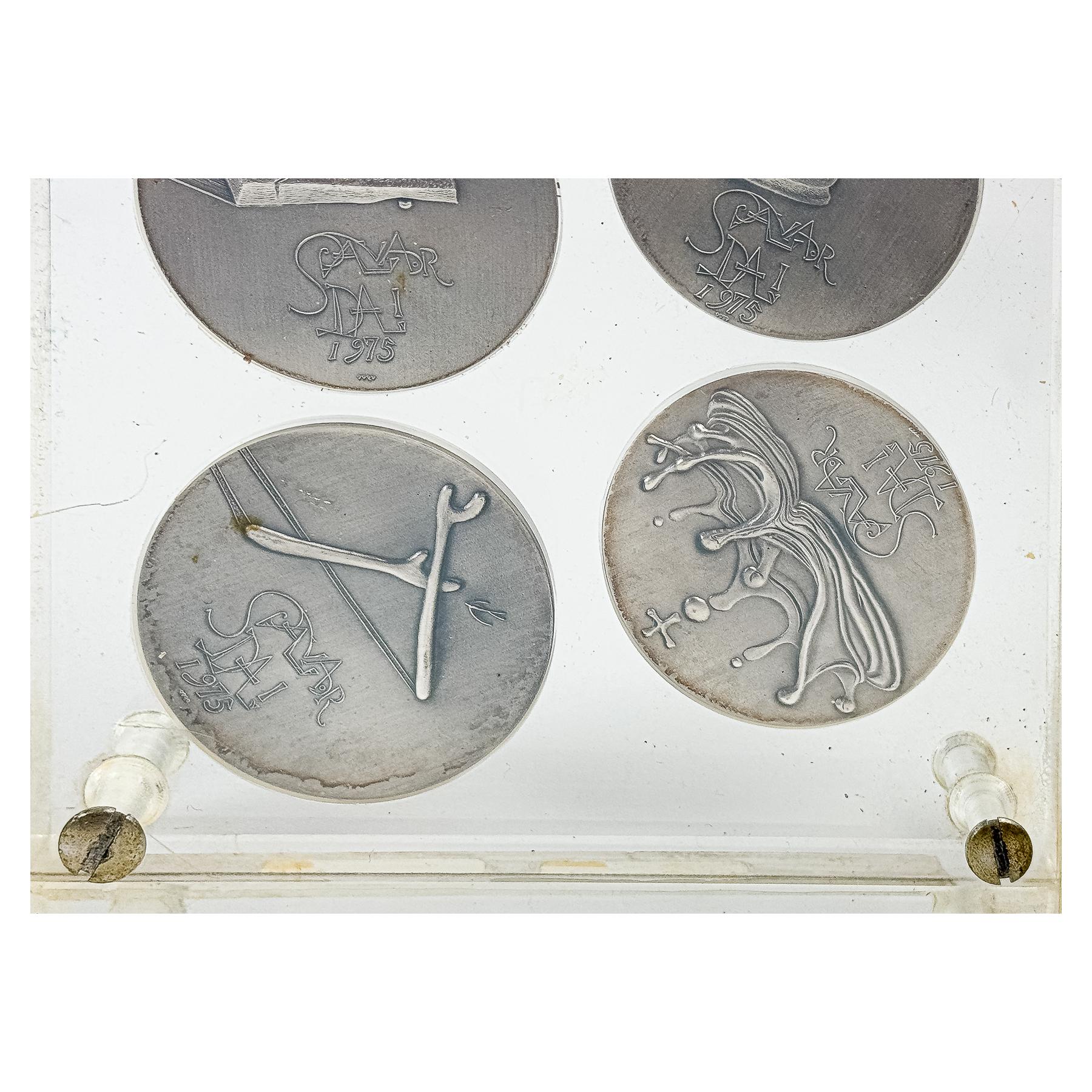 COLECCIÓN DE MEDALLAS "LOS 10 MANDAMIENTOS" DE SALVADOR DALÍ