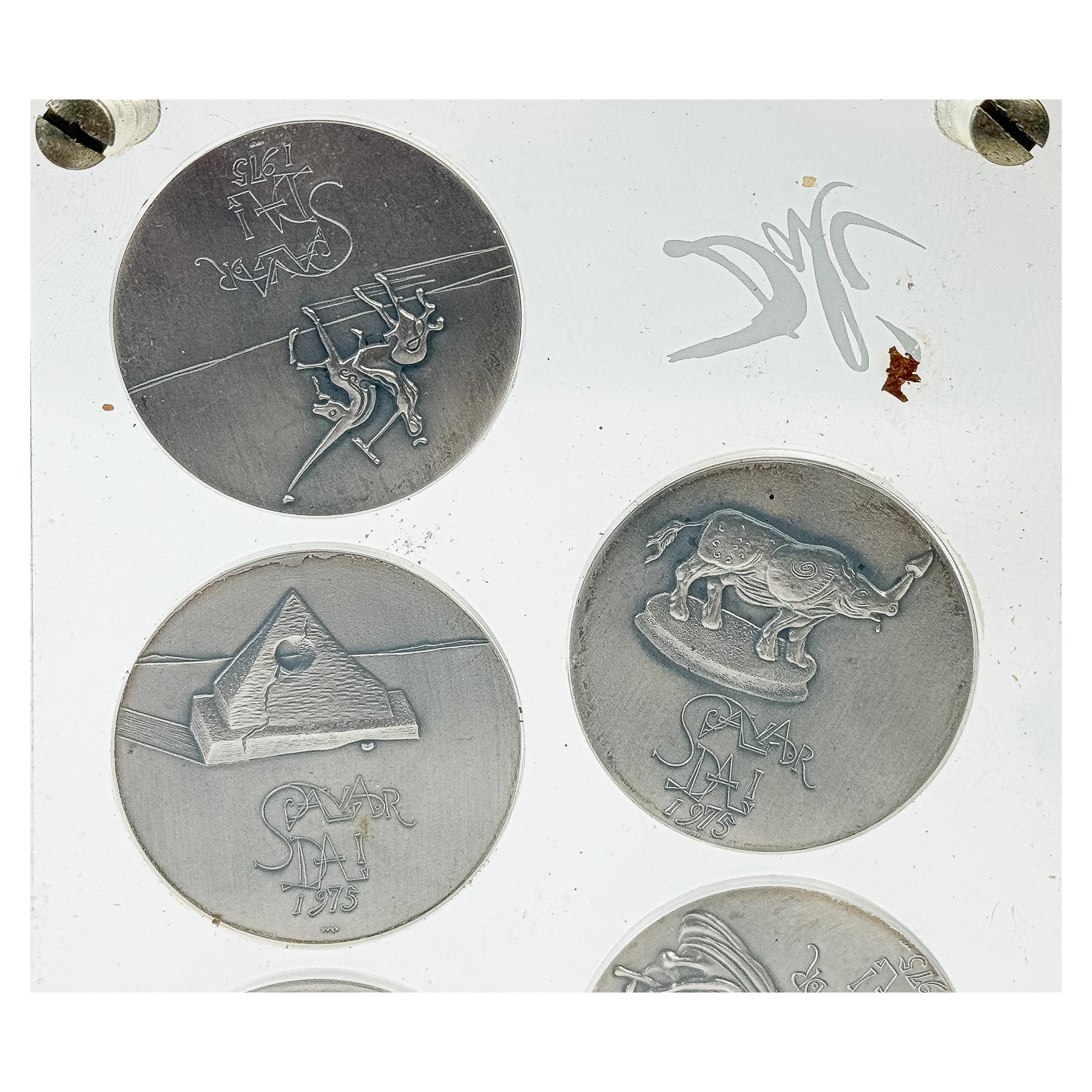 COLECCIÓN DE MEDALLAS "LOS 10 MANDAMIENTOS" DE SALVADOR DALÍ