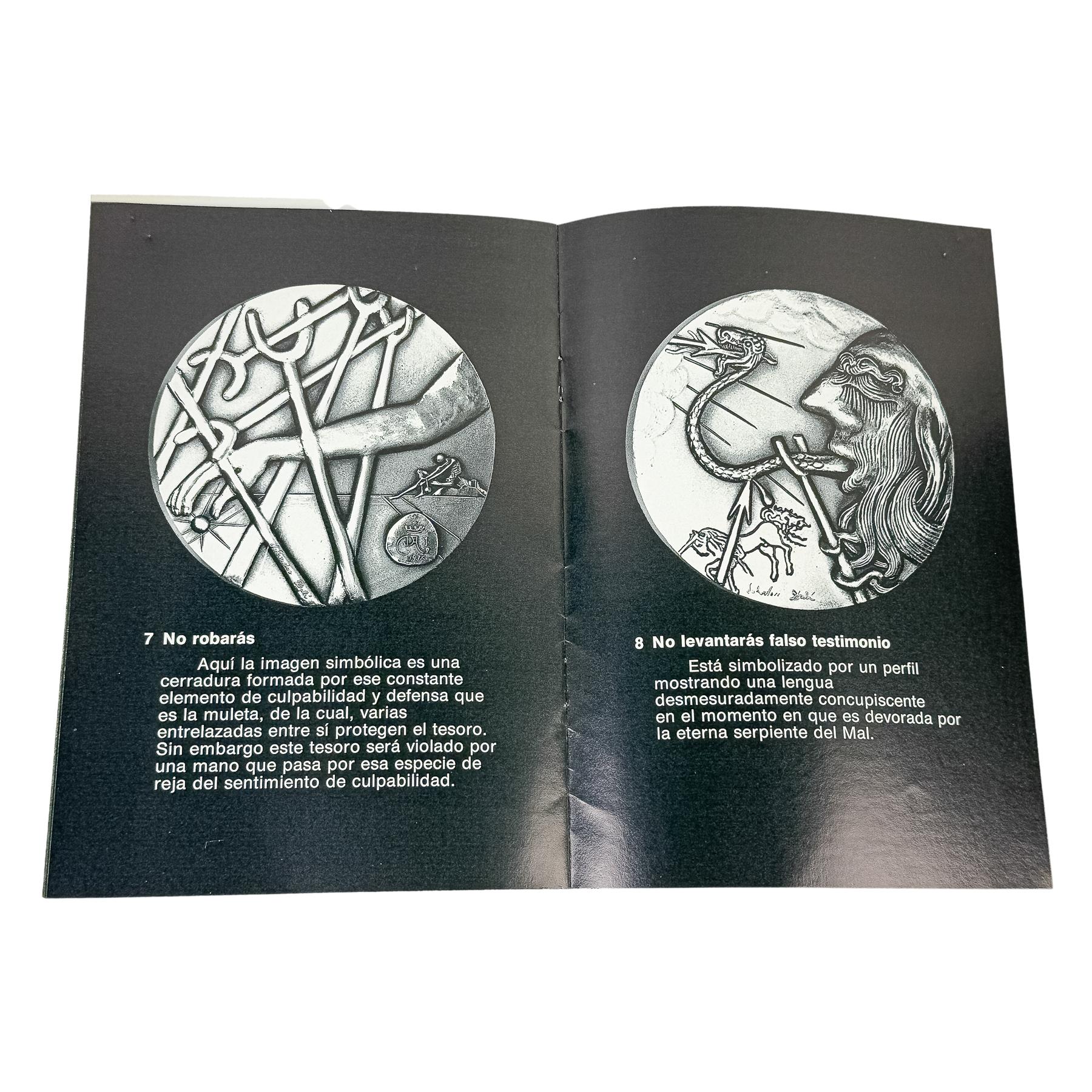 COLECCIÓN DE MEDALLAS "LOS 10 MANDAMIENTOS" DE SALVADOR DALÍ