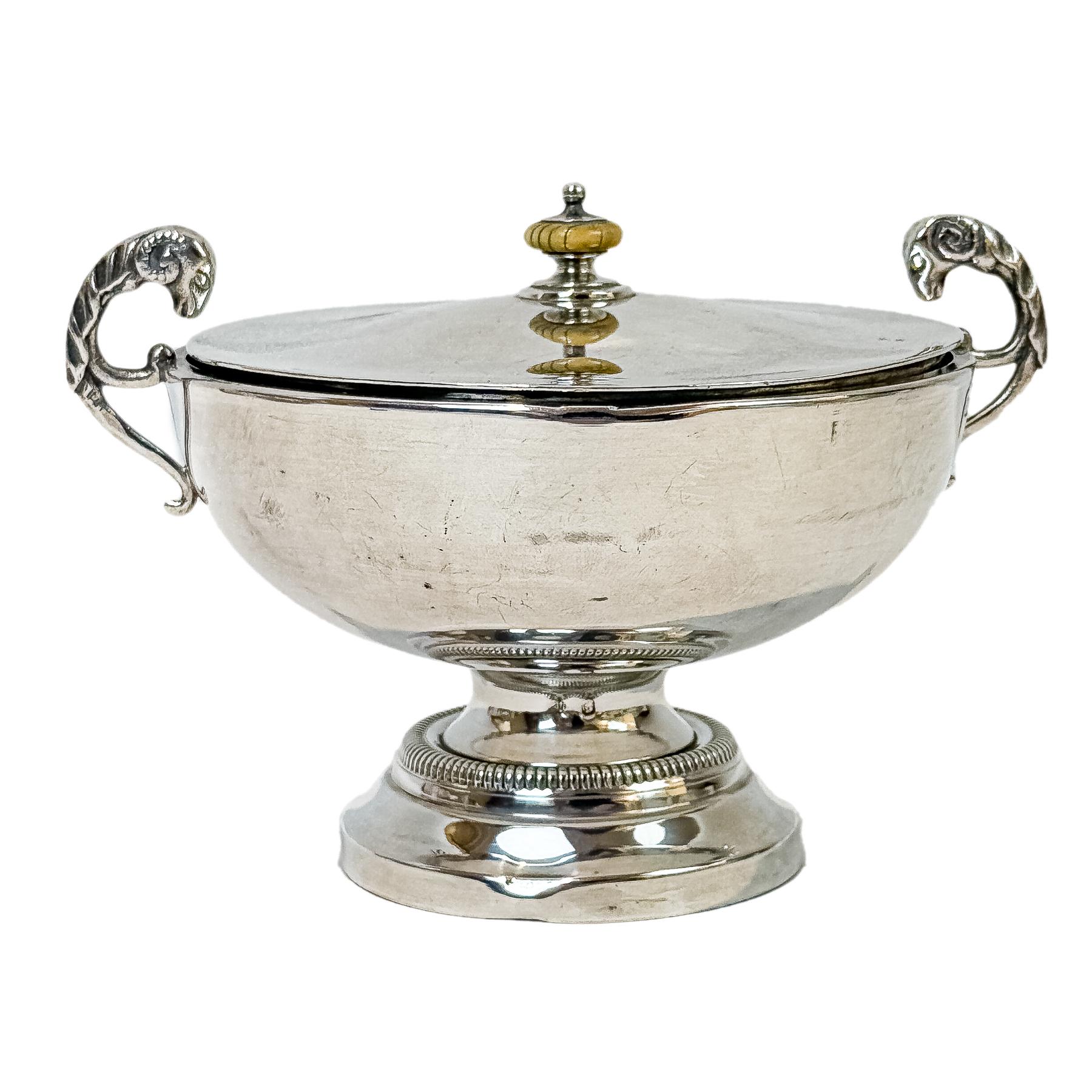 COPA EN PLATA DE FINALES DEL SIGLO XIX