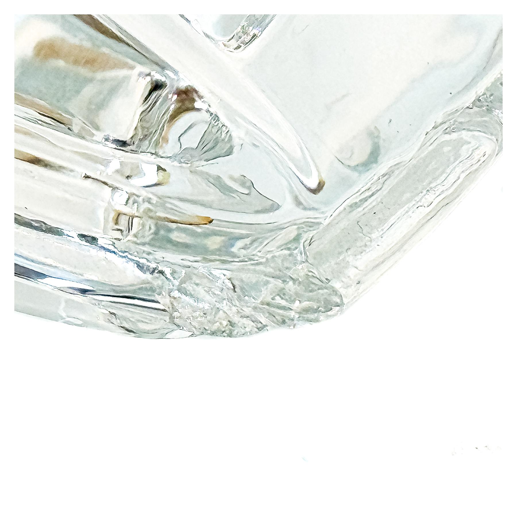 COCHE EN CRISTAL DEL ÚLTIMO CUARTO DEL SIGLO XX