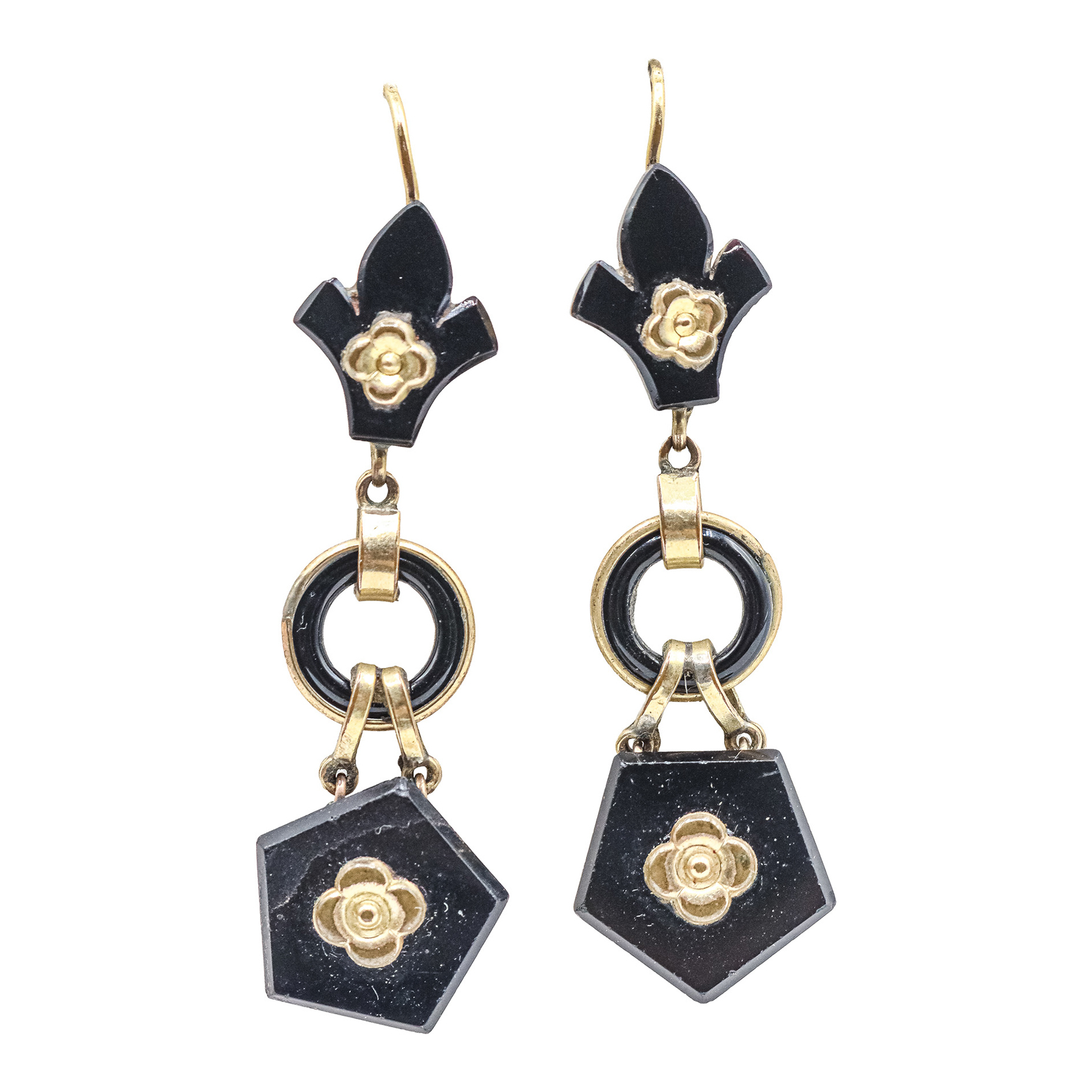 PENDIENTES ALFONSINOS DE FINALES DEL S.XIX
