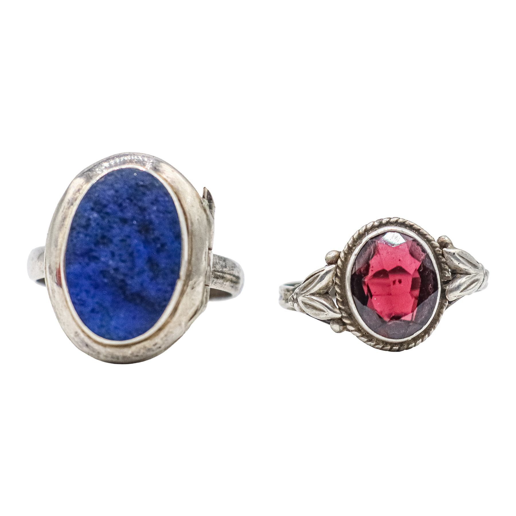DOS ANILLOS DE PLATA