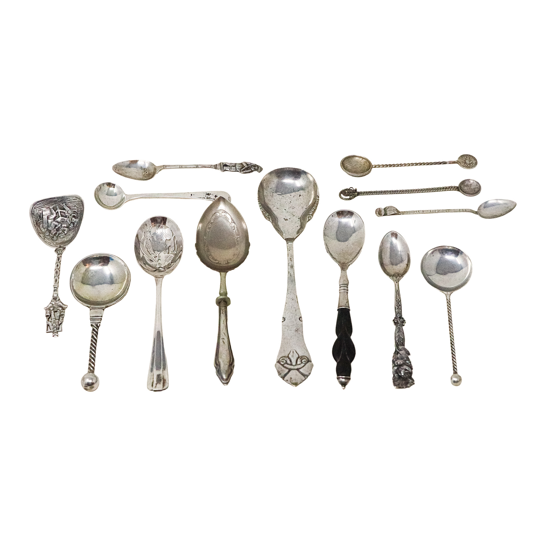 COLECCIÓN DE CUCHARAS DE PLATA