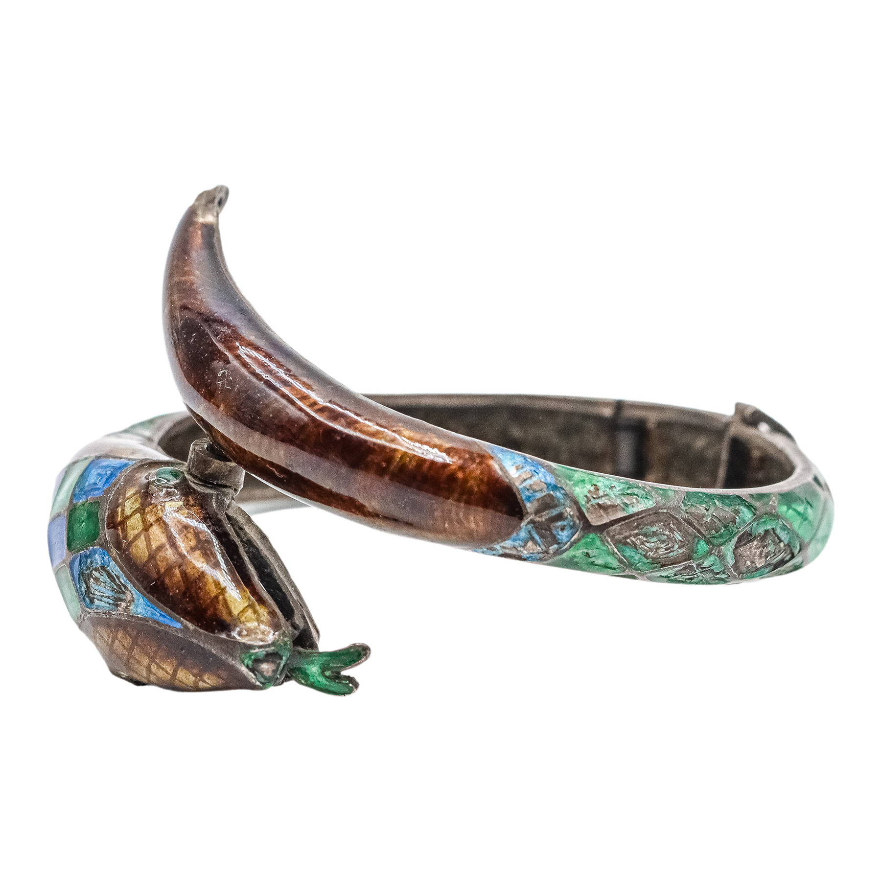 BRAZALETE SERPIENTE CON ESMALTES