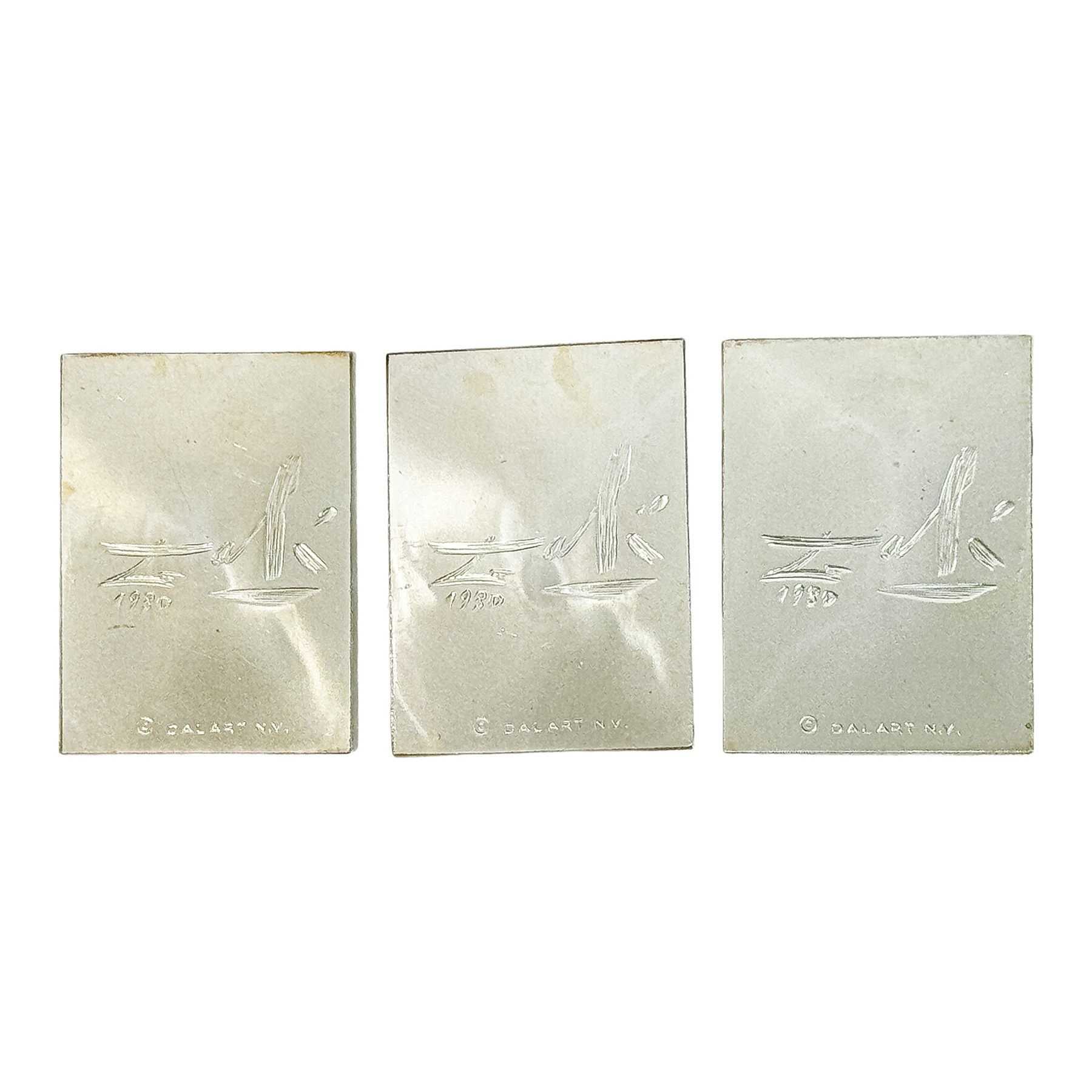 MEDALLAS CONMEMORATIVAS DALÍ PLATA